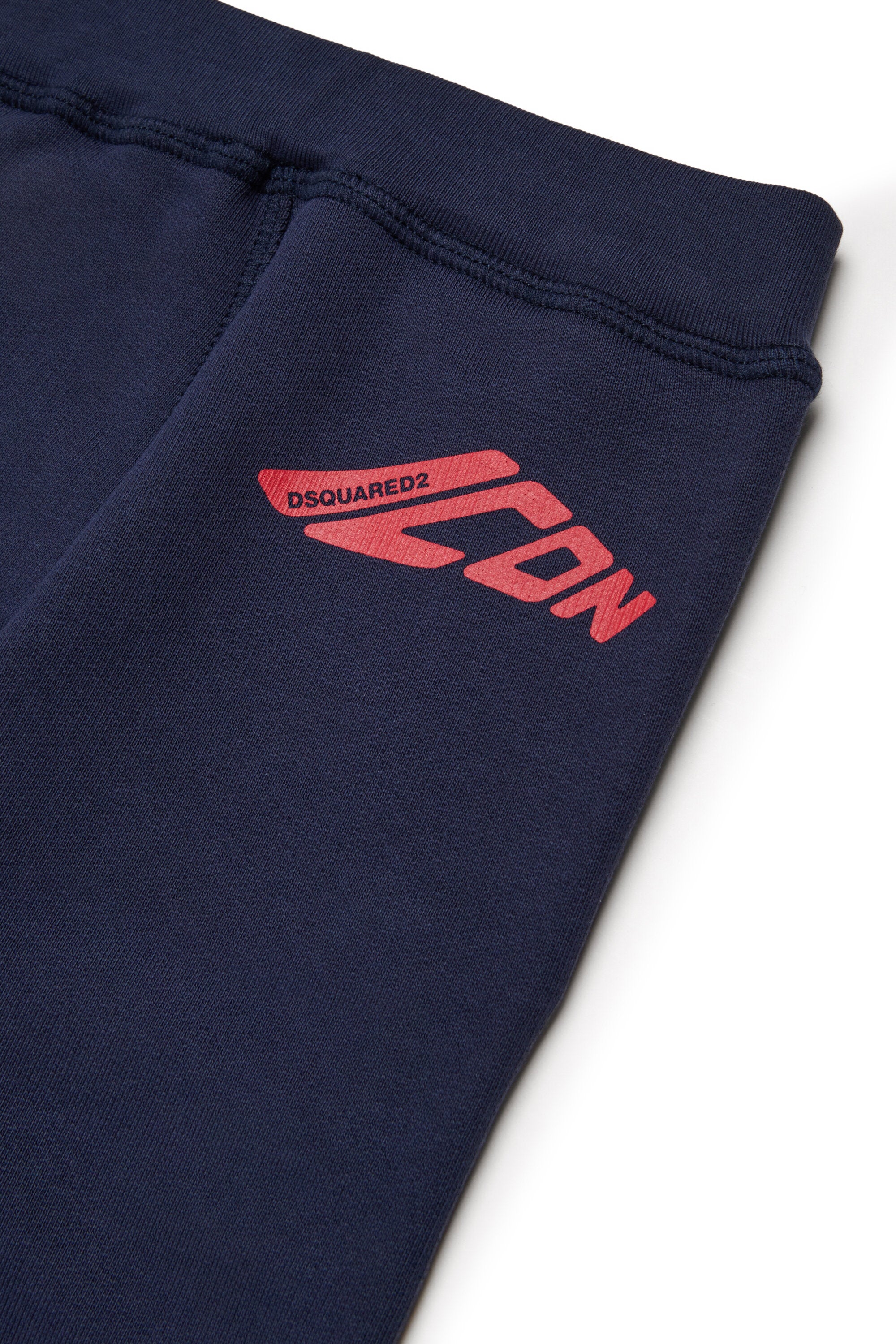 Fleece jogger pants with ICON logo