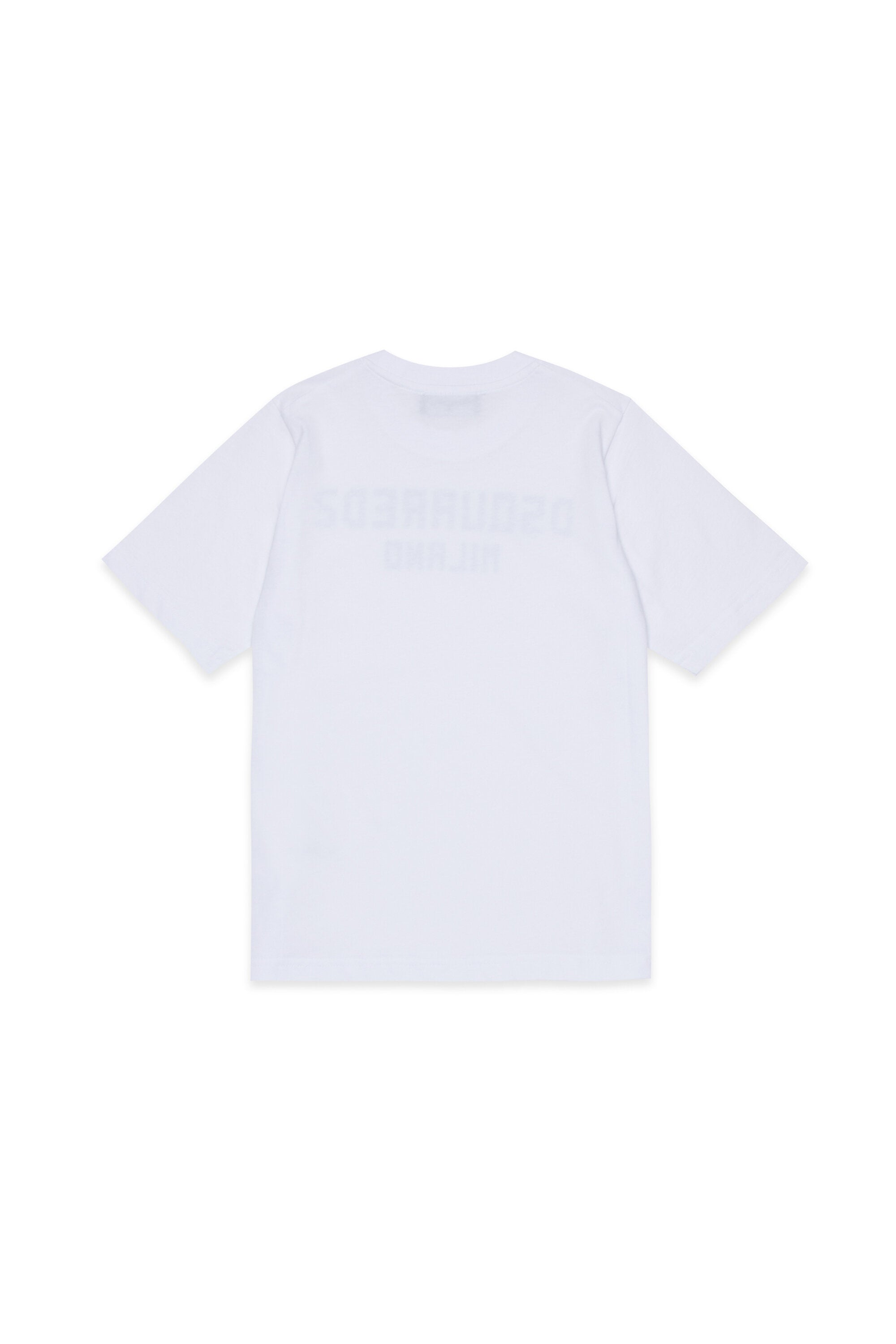 T-shirt with printed logo on the chest