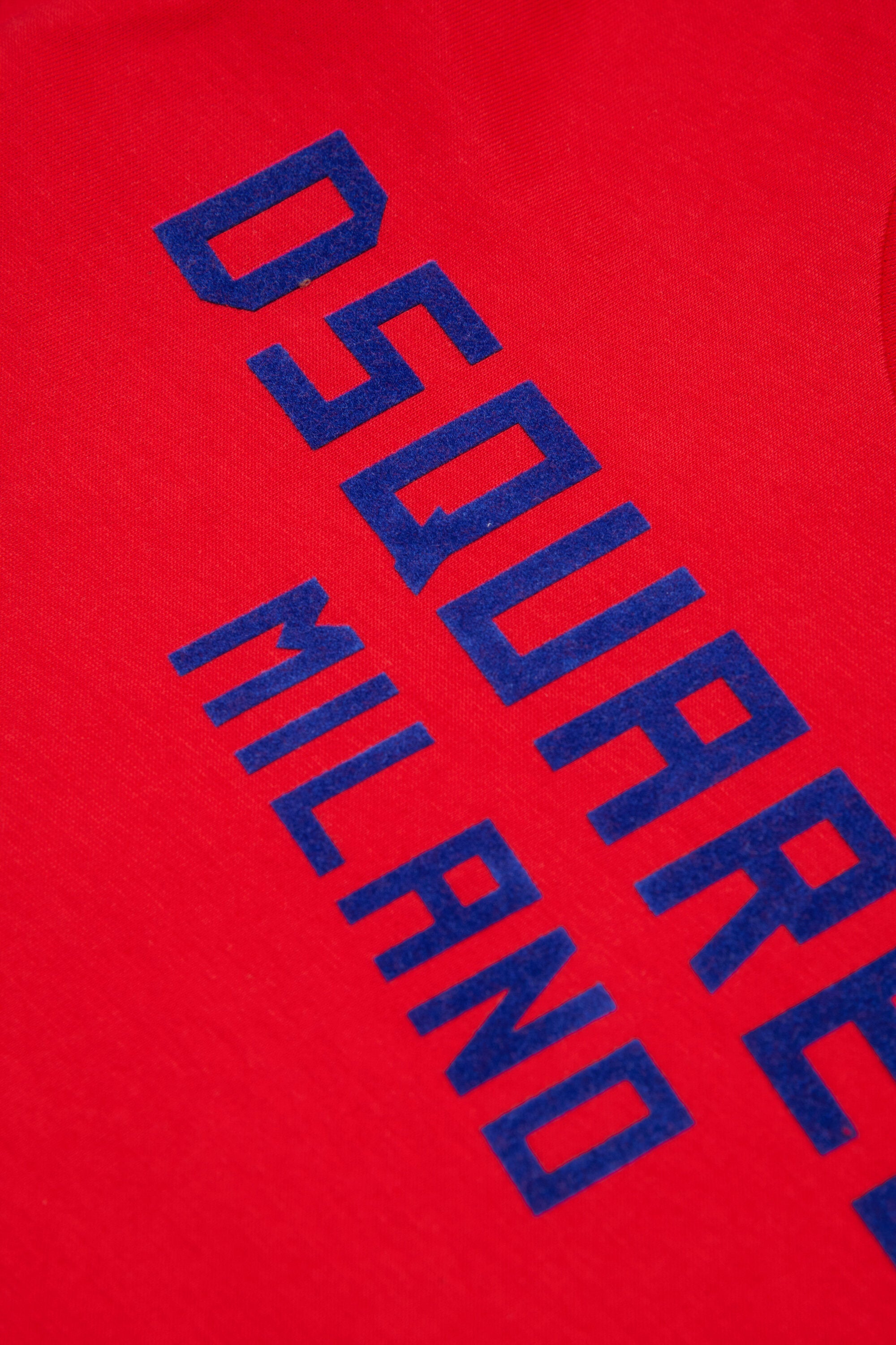 T-shirt with printed logo on the chest