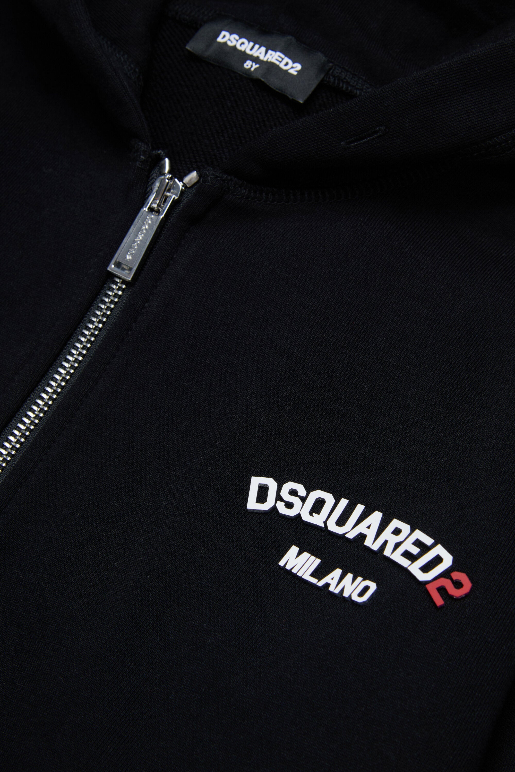 Full-zip sweatshirt with logo
