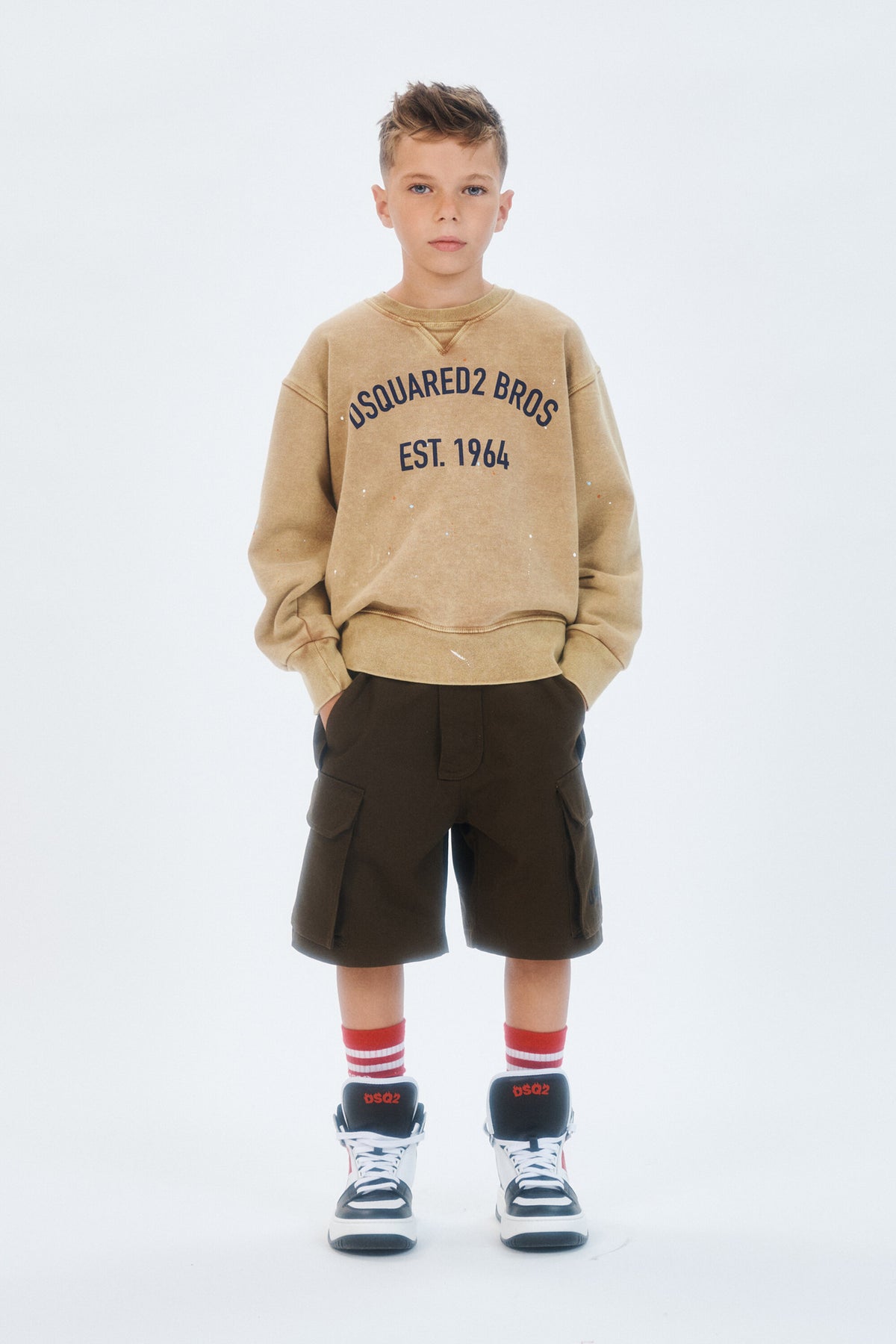 Crewneck sweatshirt with logo