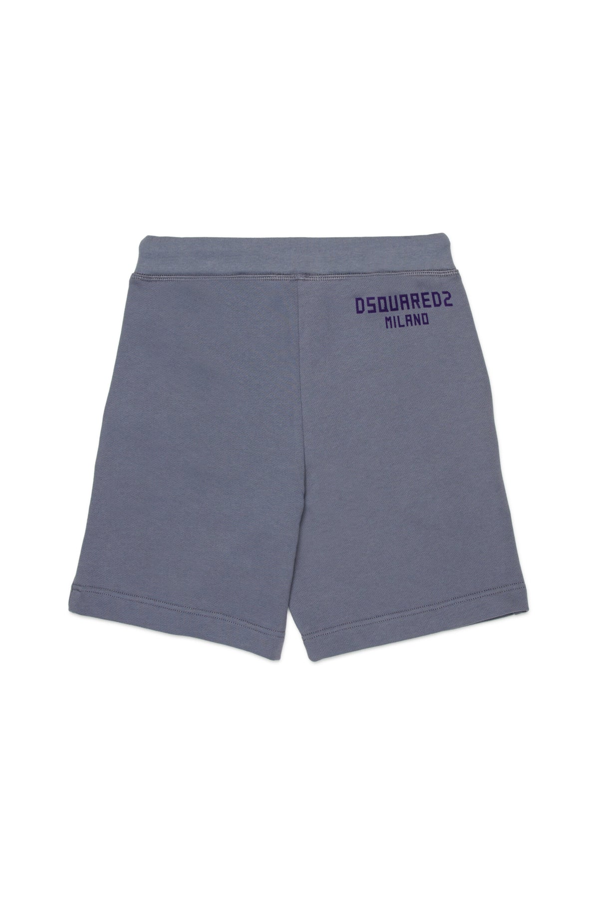 Fleece shorts with logo
