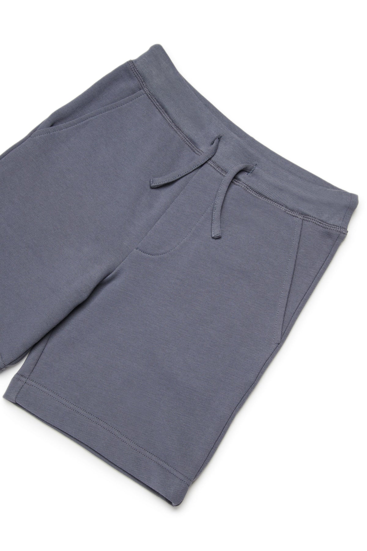 Fleece shorts with logo