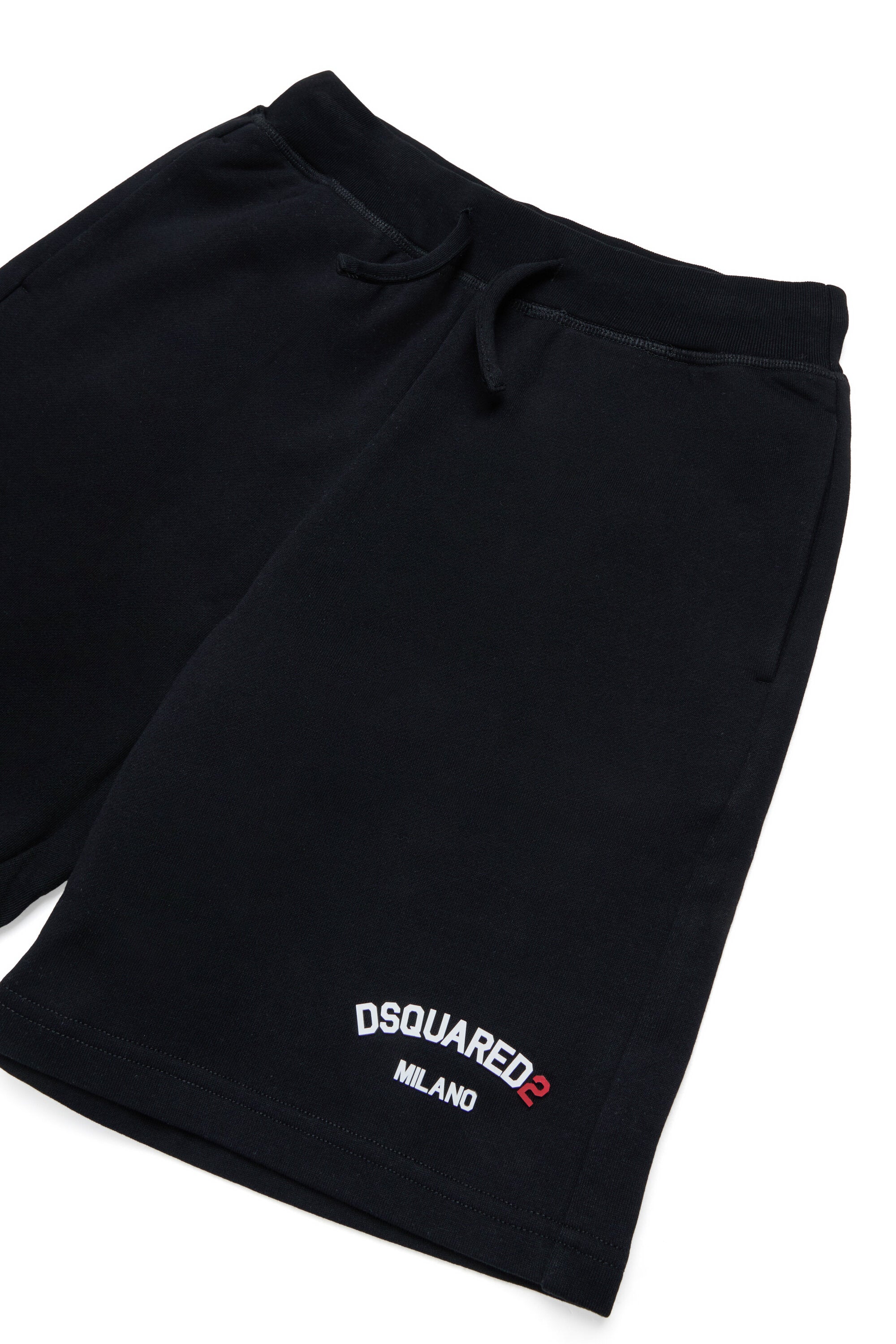 Sweatshirt shorts with logo