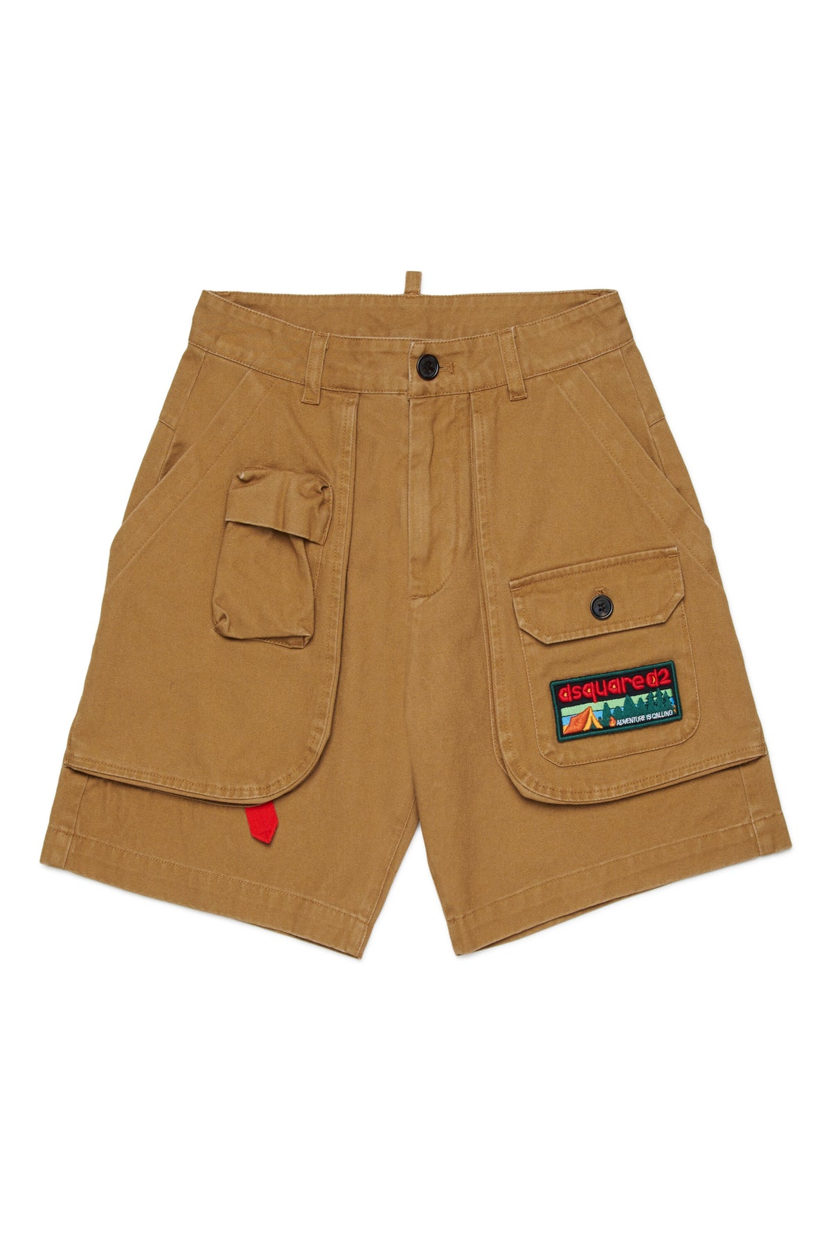 Cargo shorts with logo