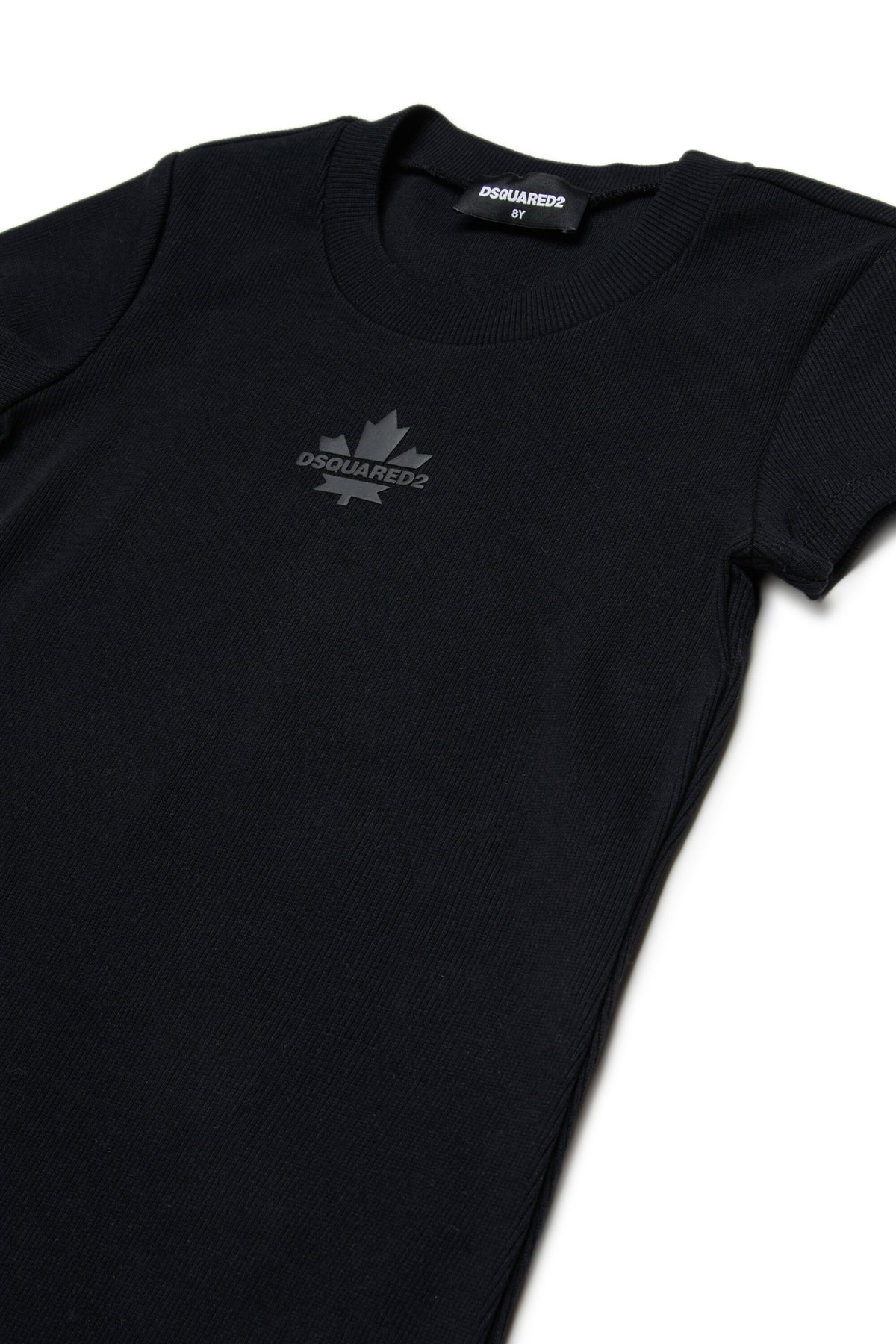 Short dress with logo