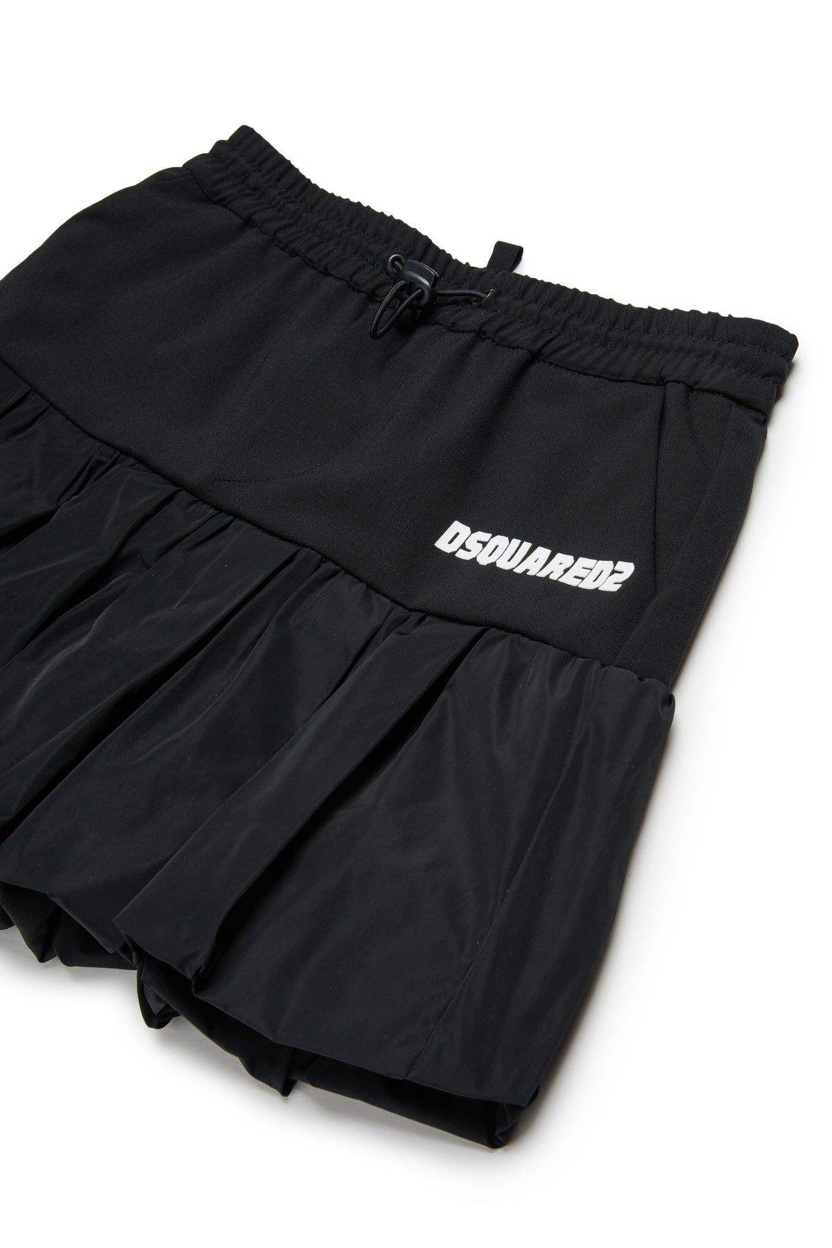 Short skirt with logo