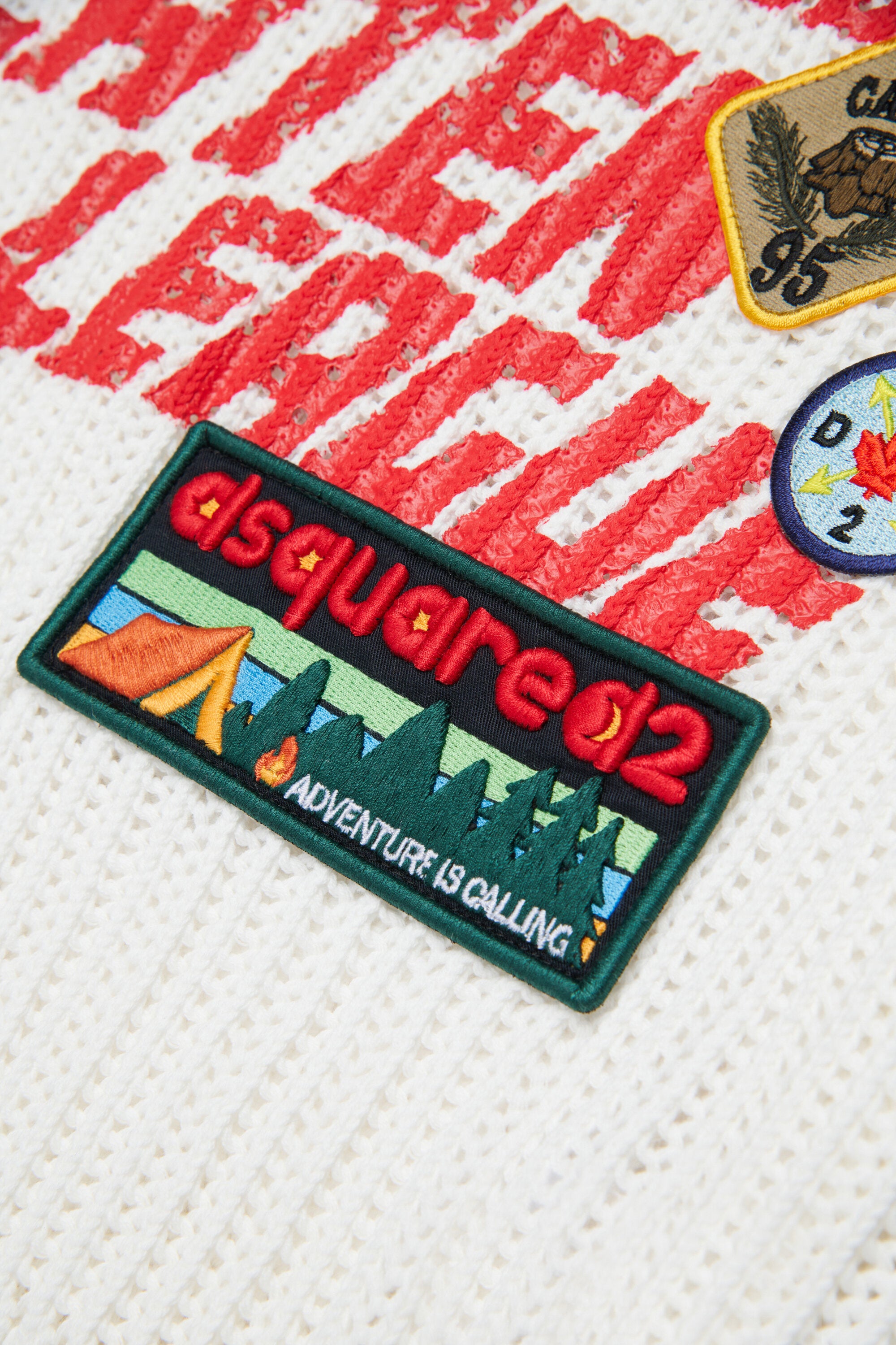 Crew-neck pullover with logo