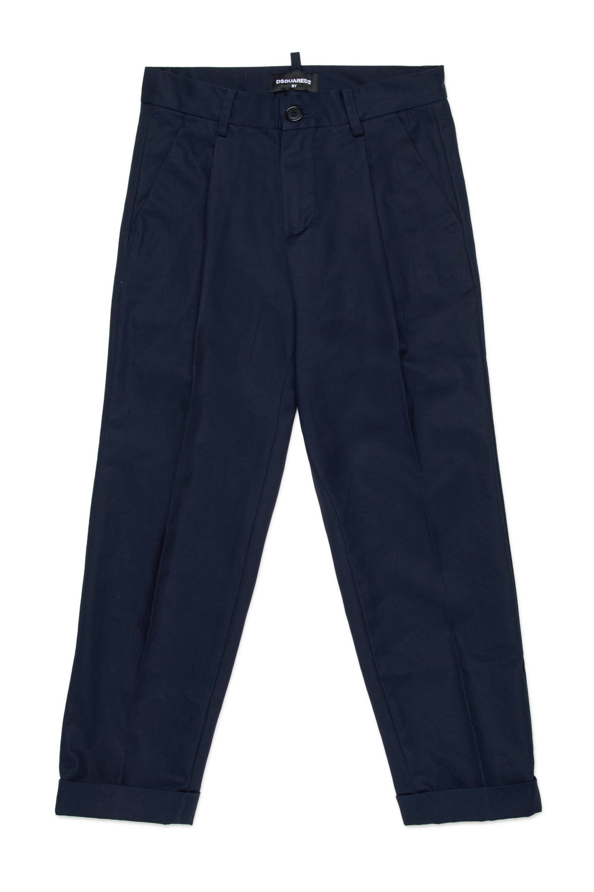 Solid color chino pants