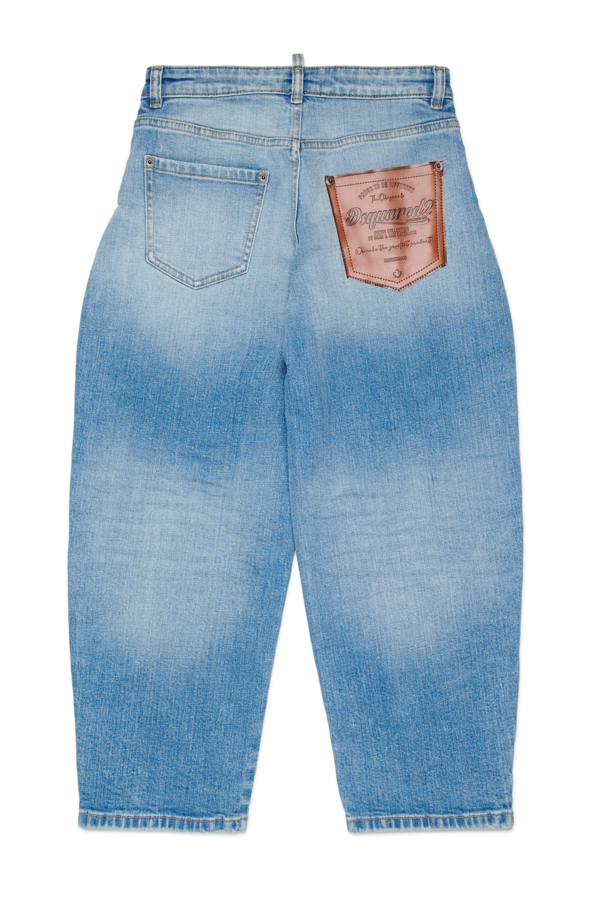 Light blue relaxed jeans - Amelia