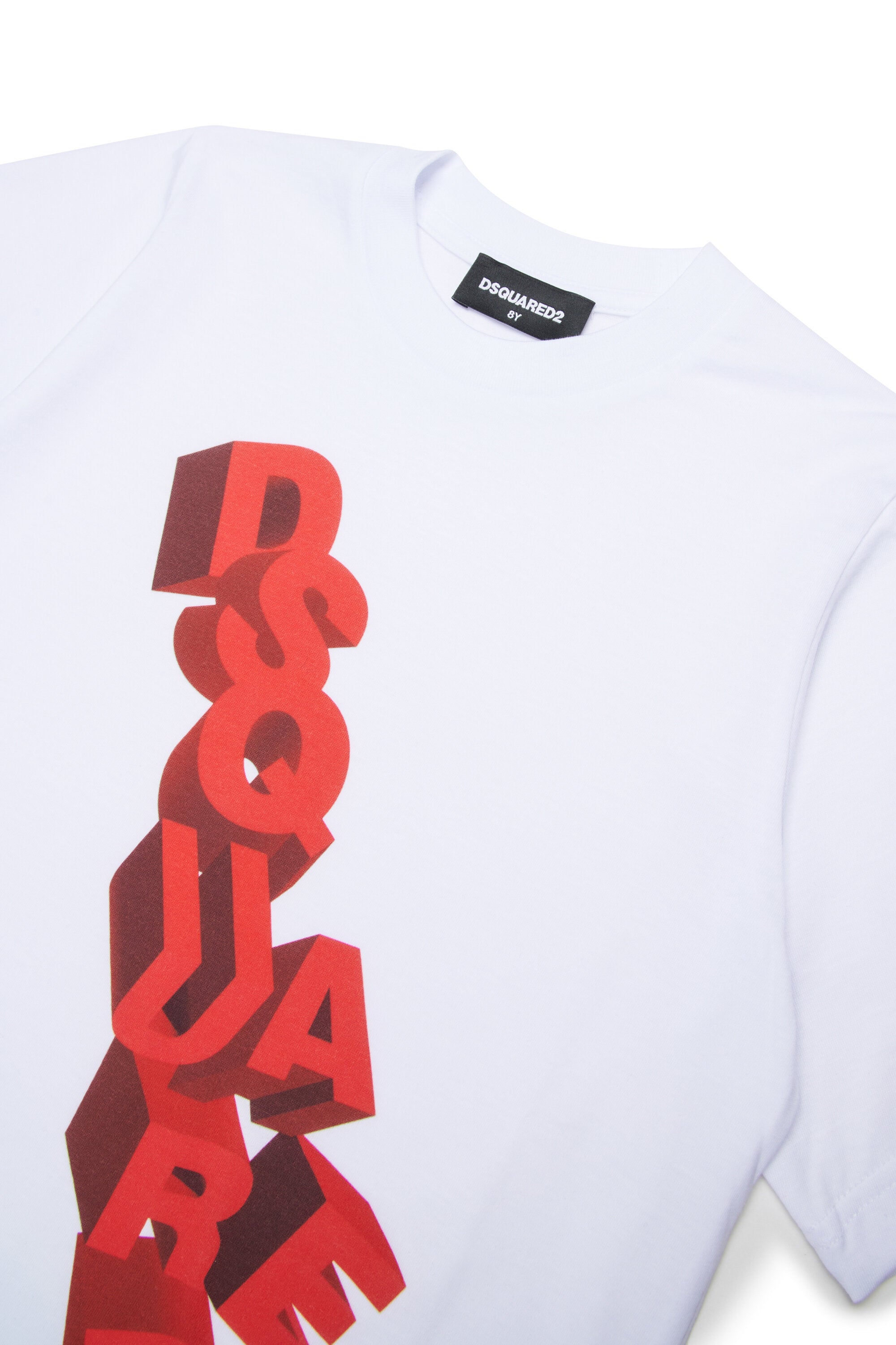 T-shirt with printed front logo