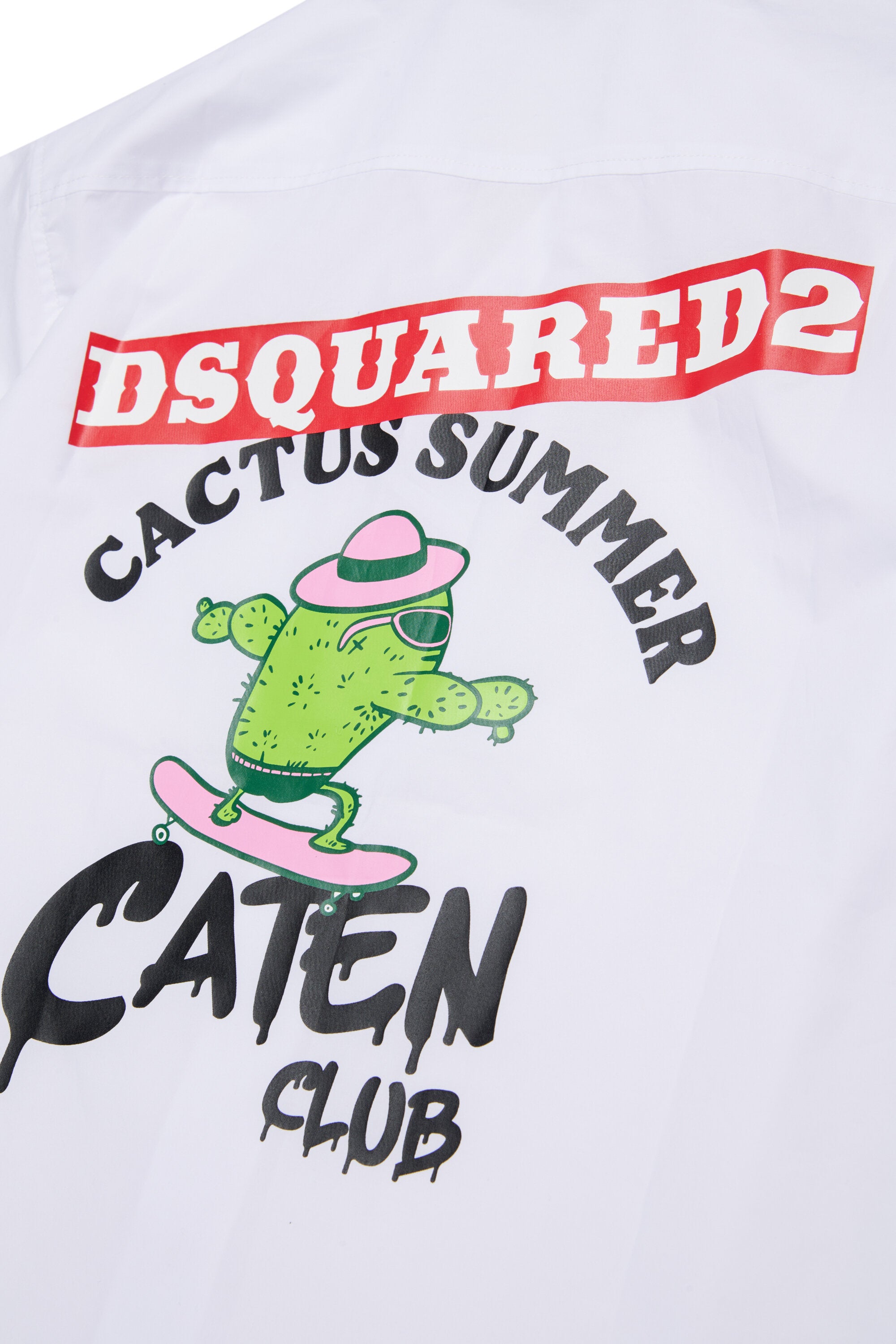 Short-sleeved shirt with logo