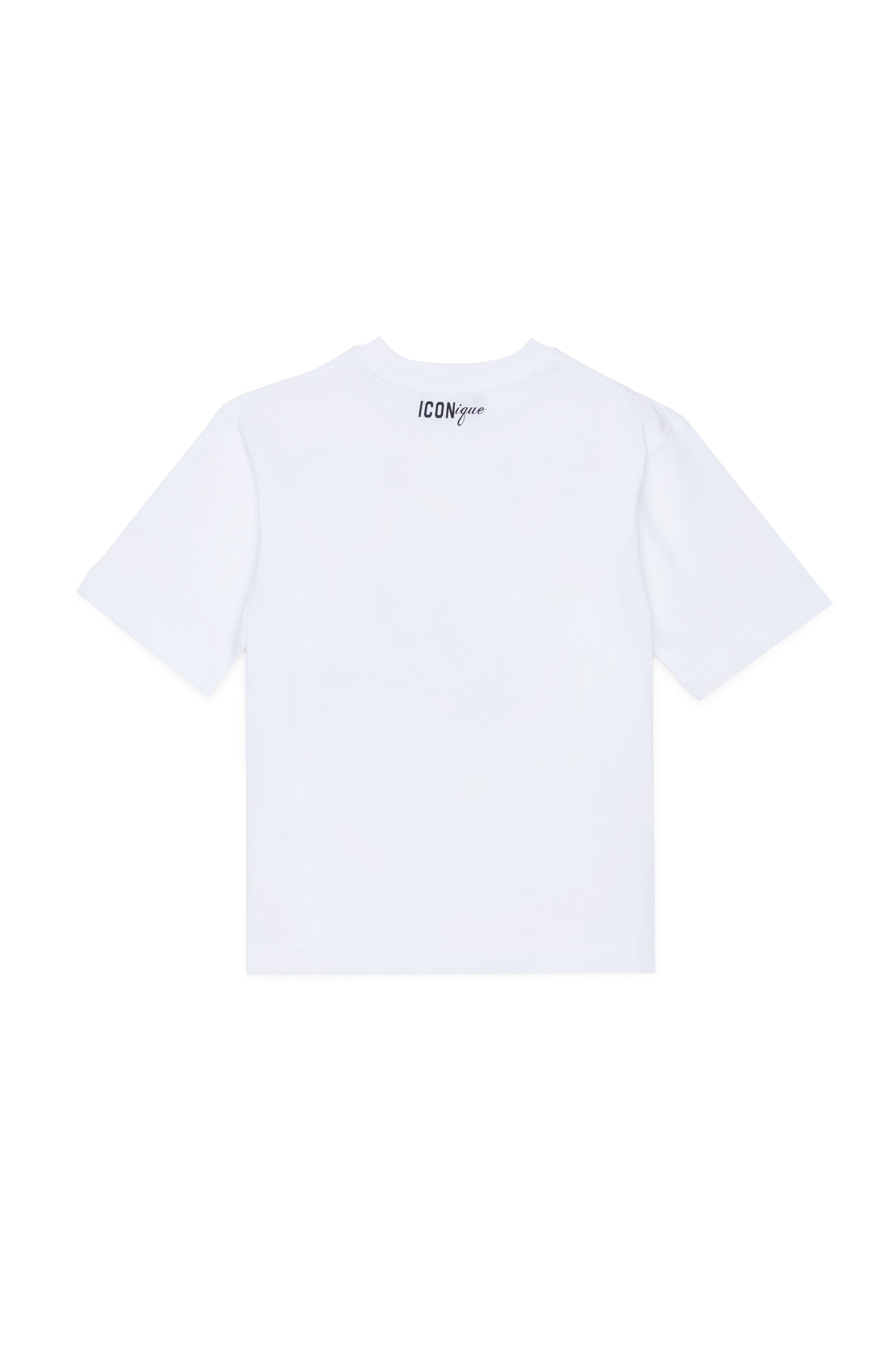 T-shirt with print and logo