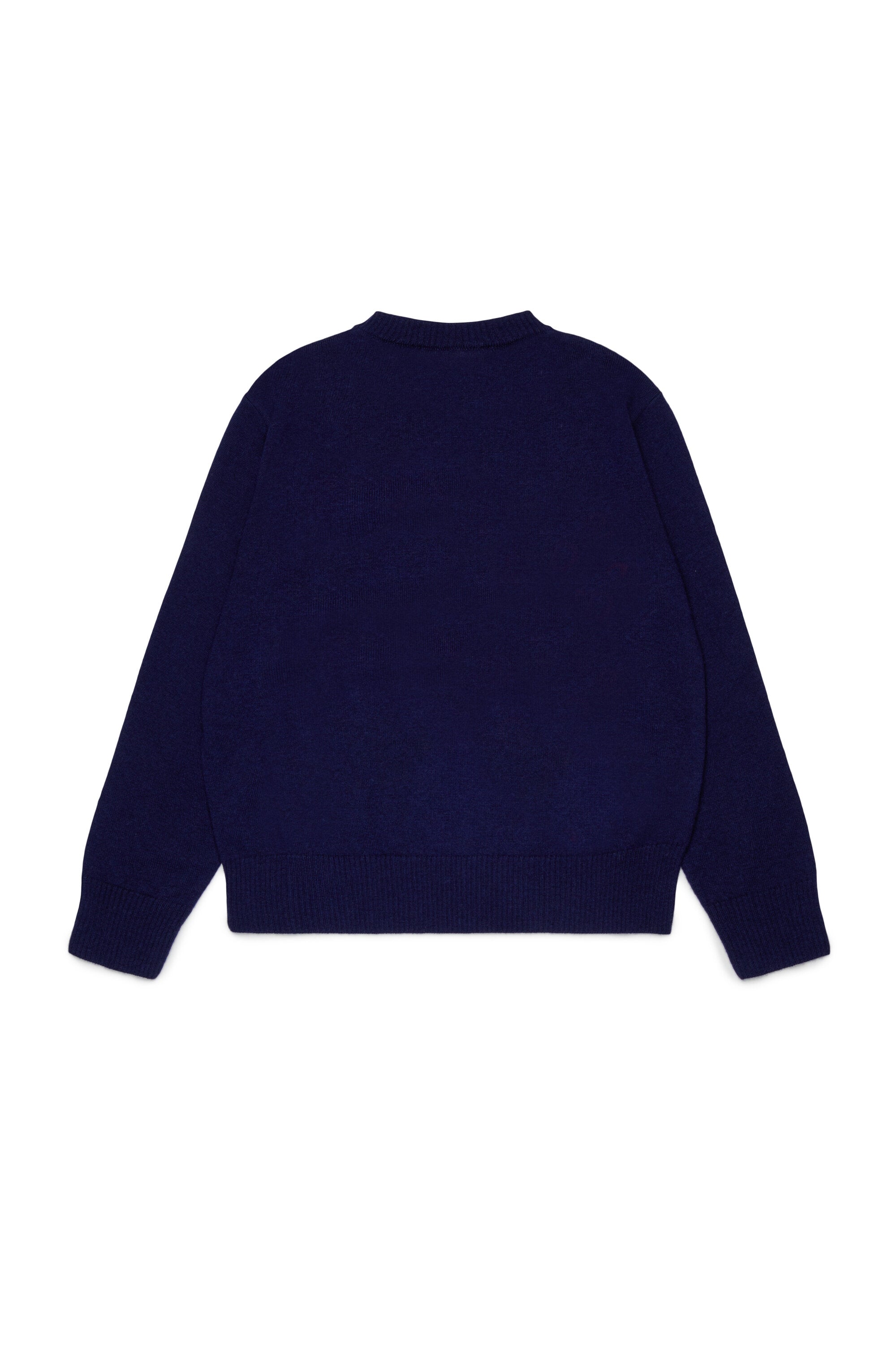 Crew-neck pullover with logo