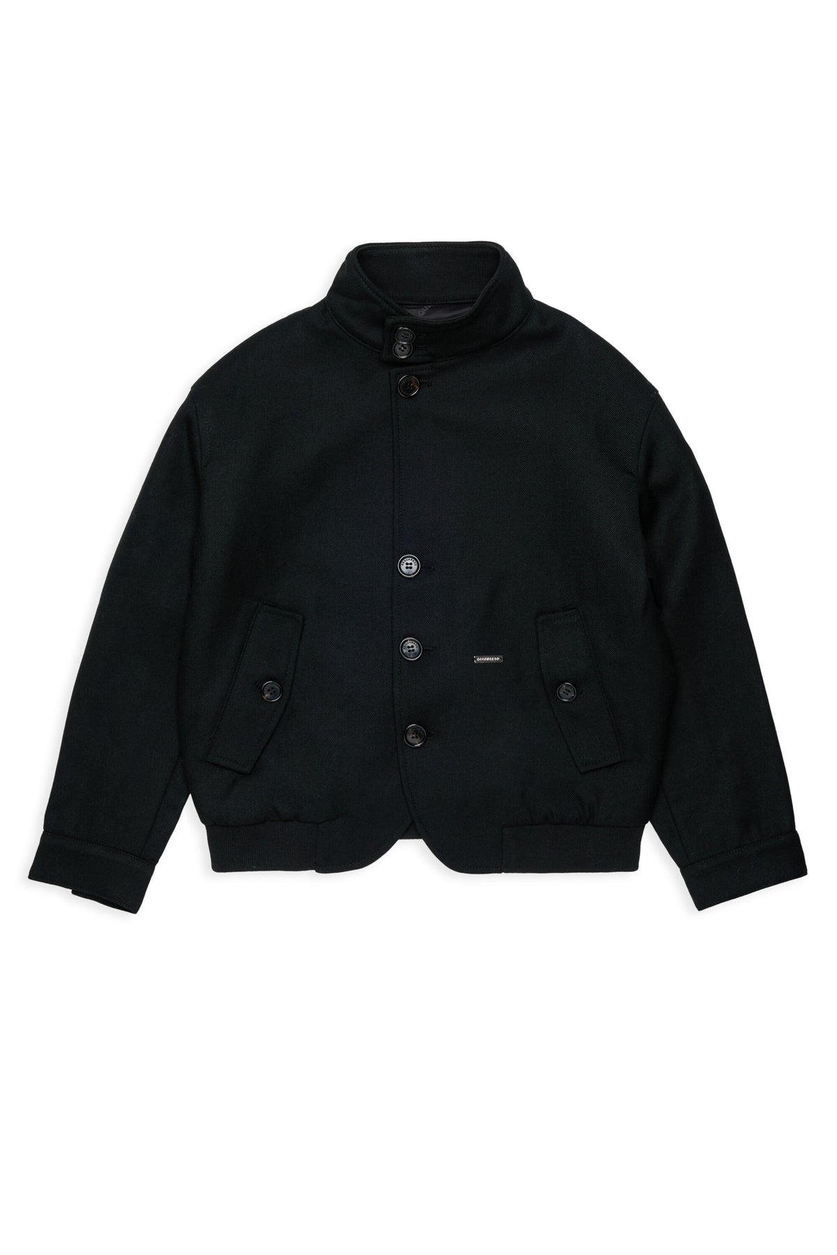 Short jacket with logo