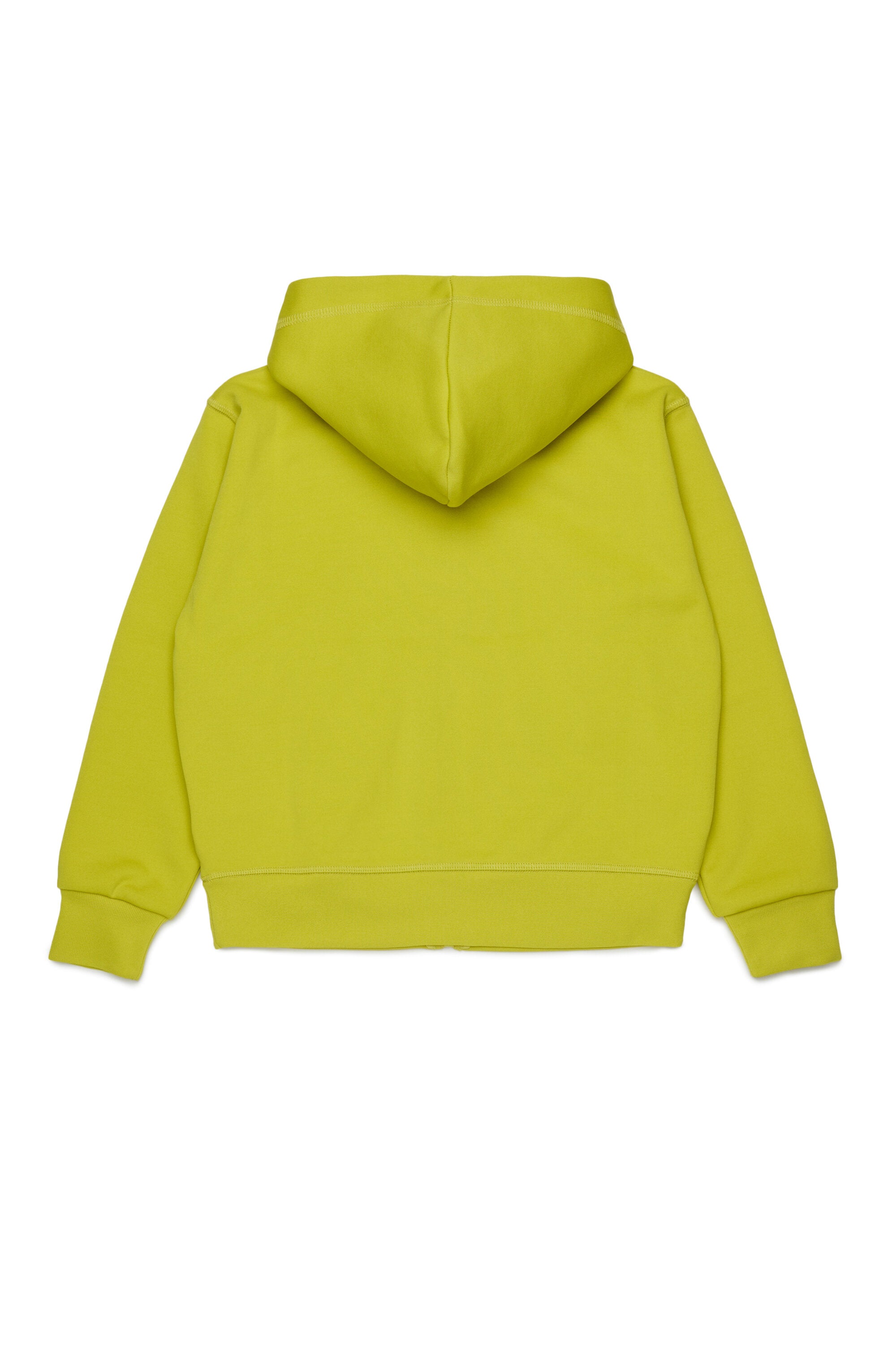 Zip-up sweatshirt with logo