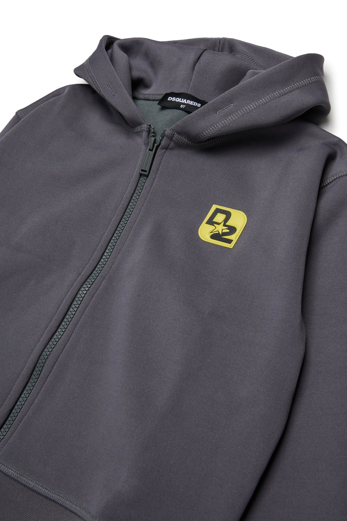 Zip-up sweatshirt with logo