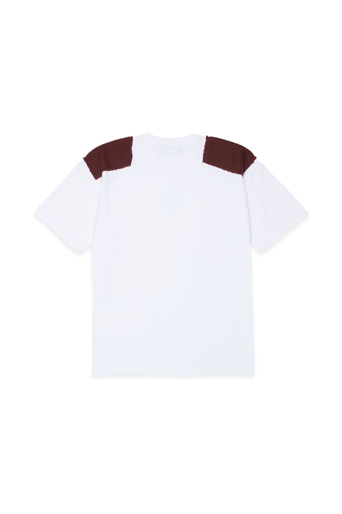 T-shirt with logo and contrast shoulders