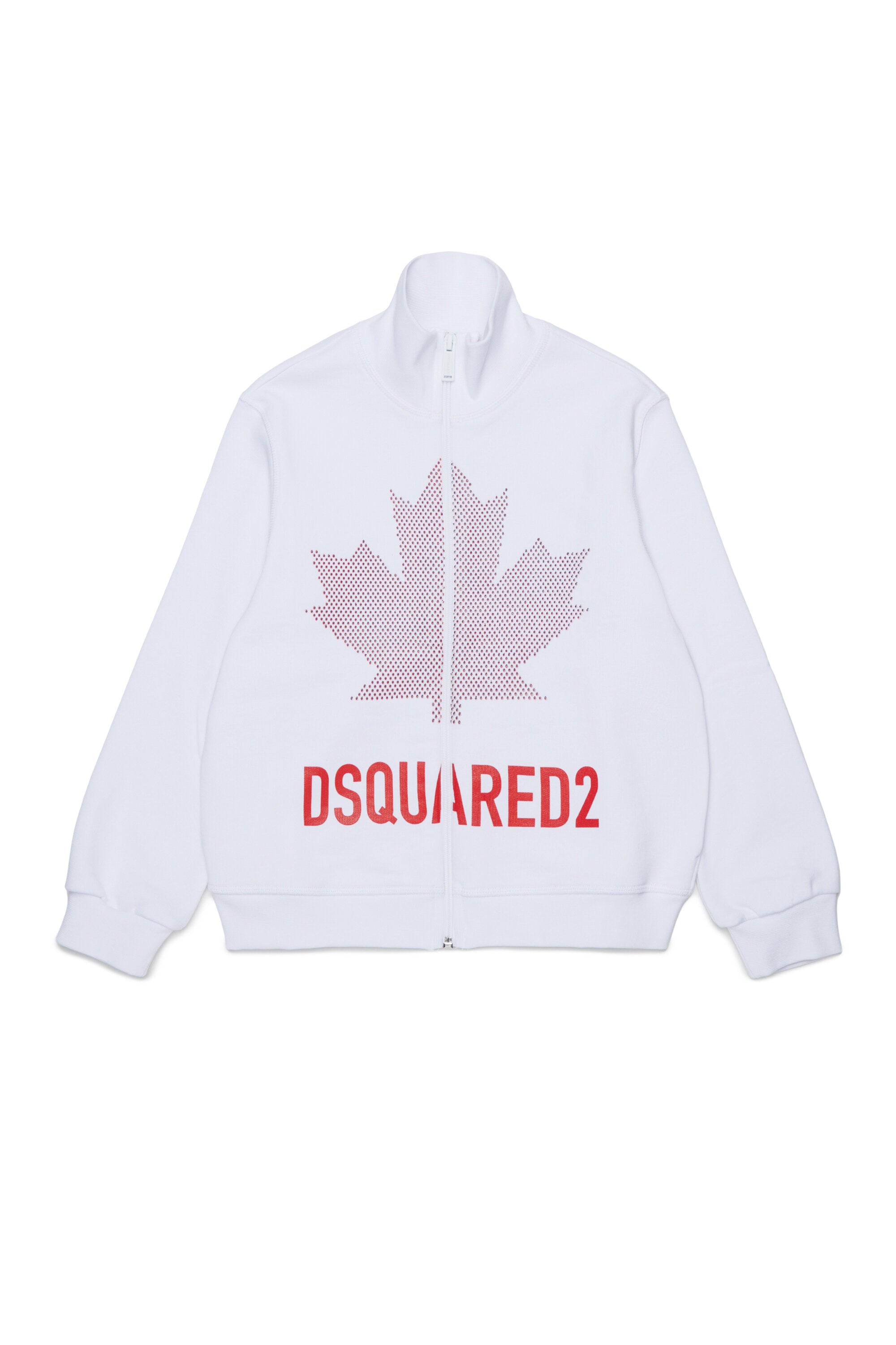 Full-zip sweatshirt with logo