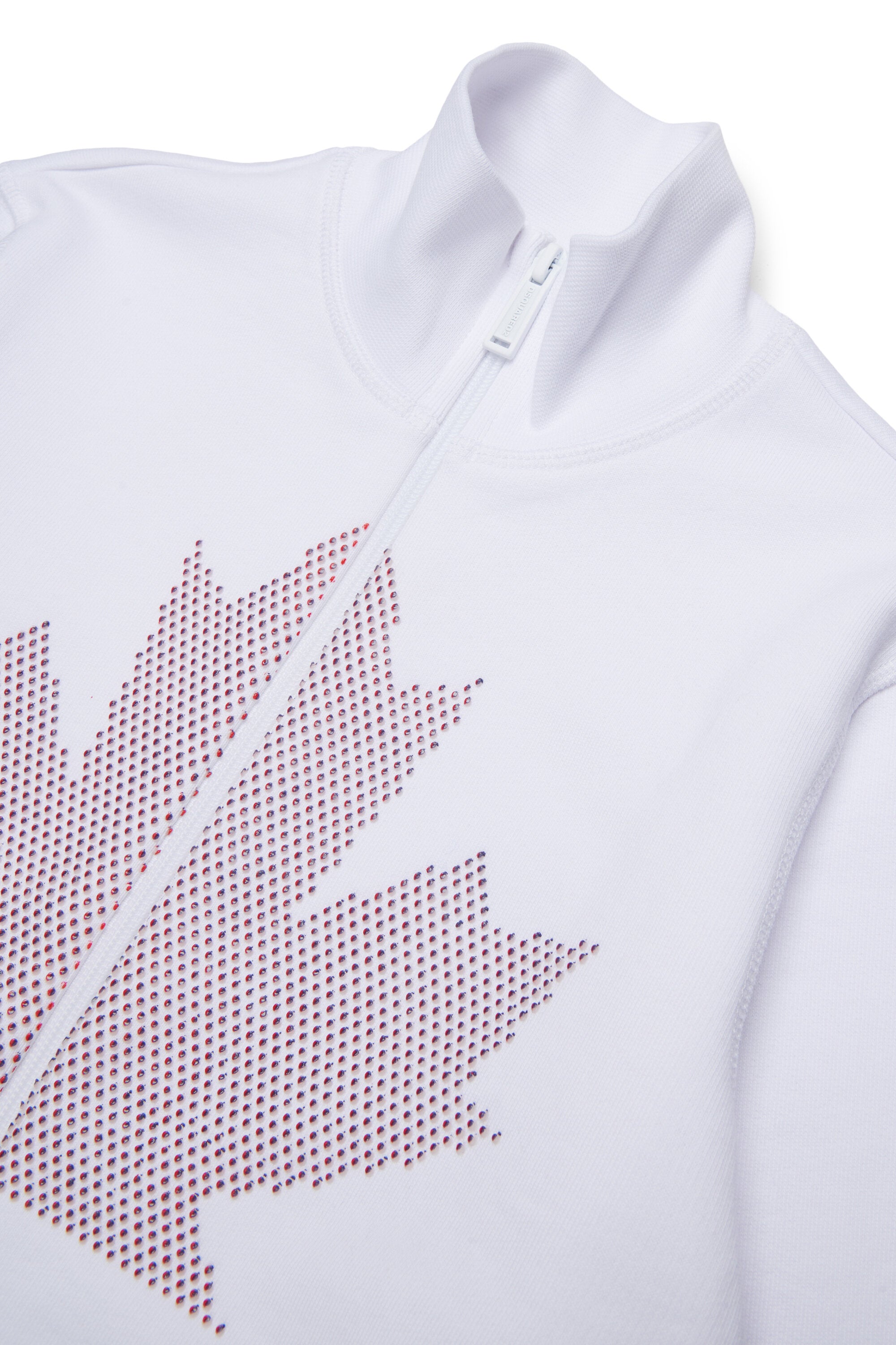 Full-zip sweatshirt with logo