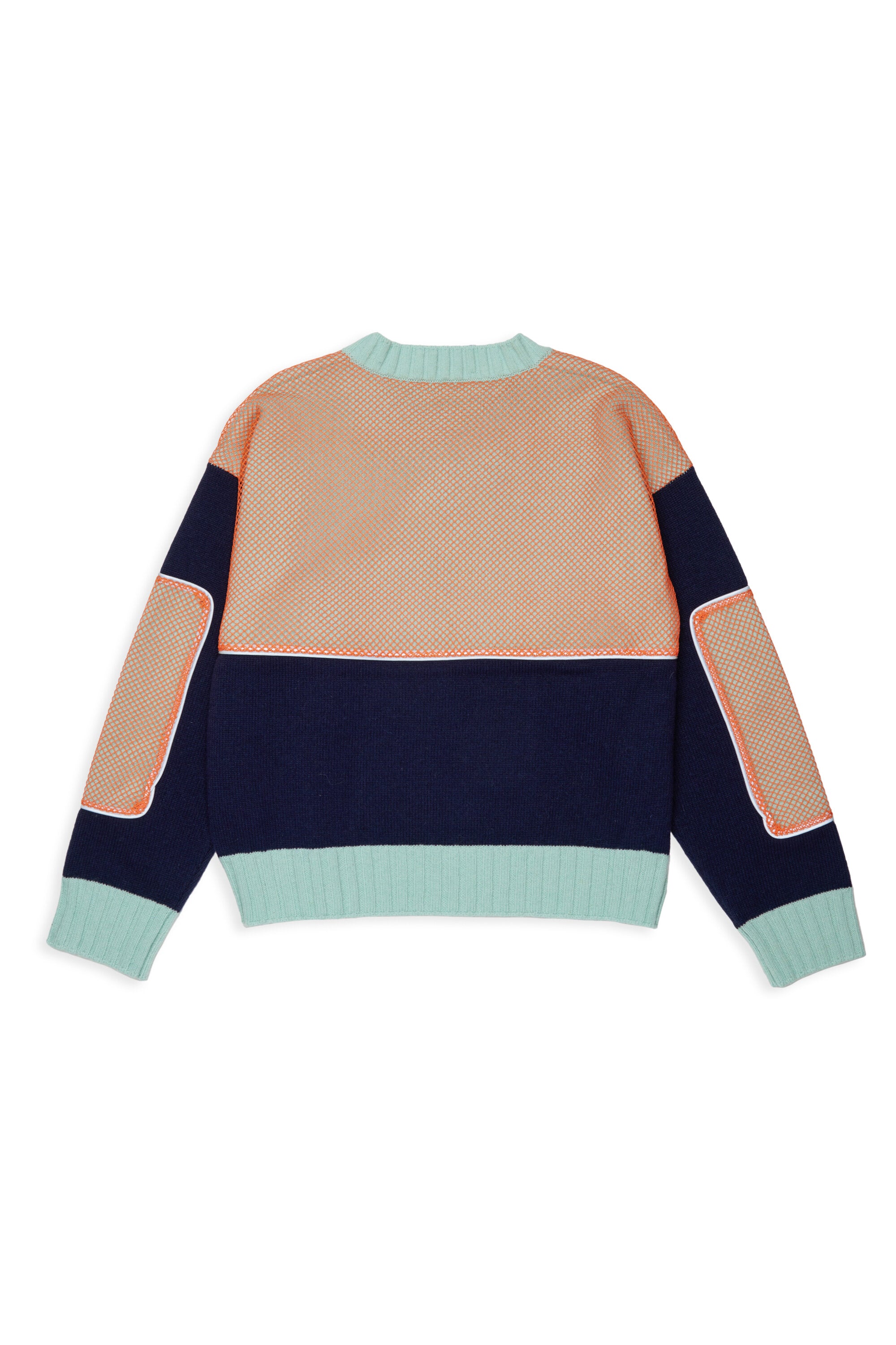 V-neck pullover with logo