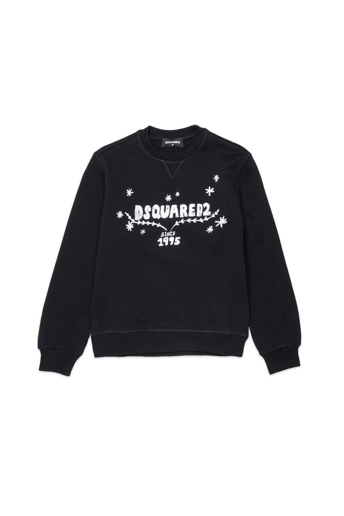 Crew-neck sweatshirt with logo
