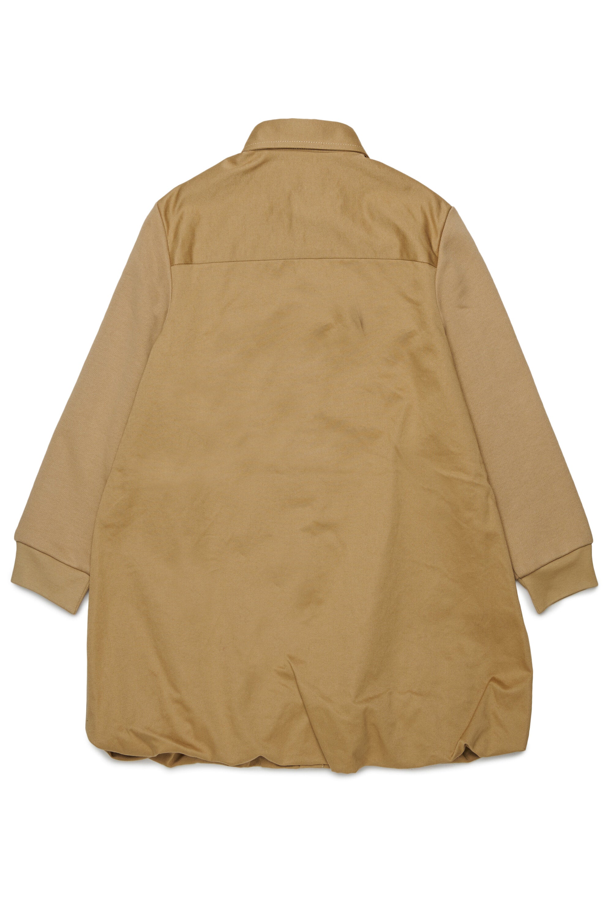 Shirt dress with logo