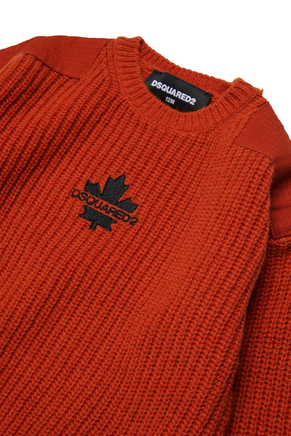 Crew-neck pullover with logo