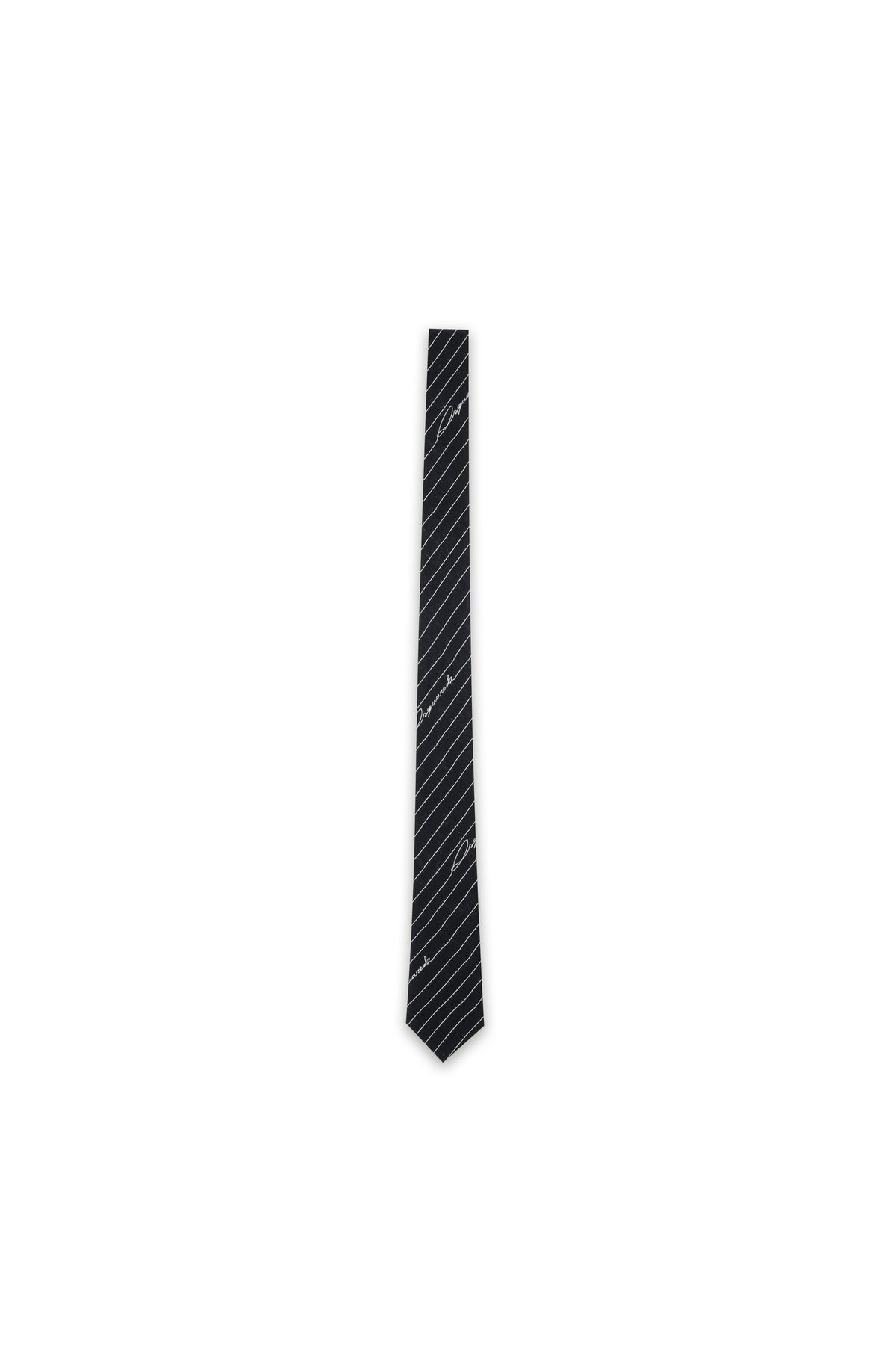 Striped tie