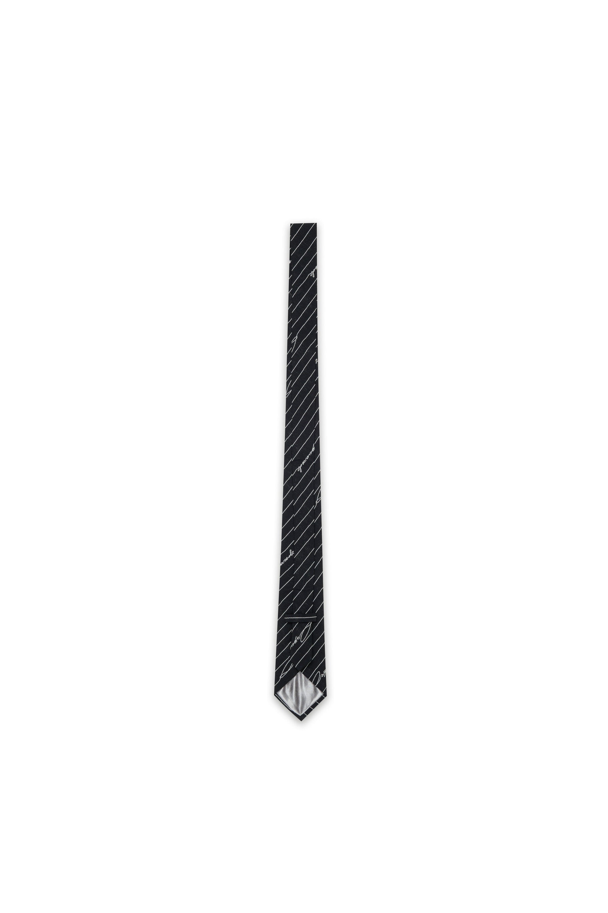 Striped tie