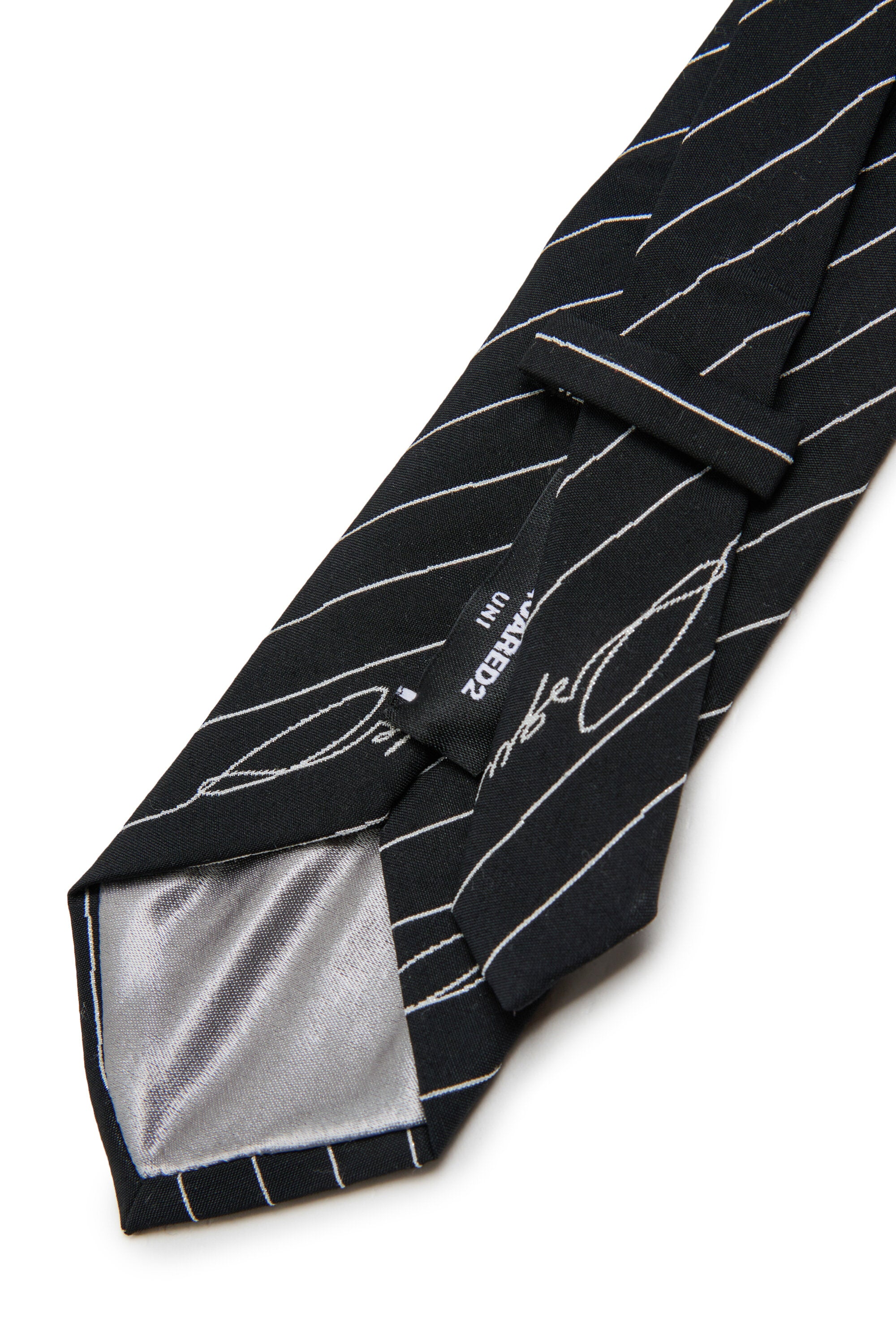 Striped tie