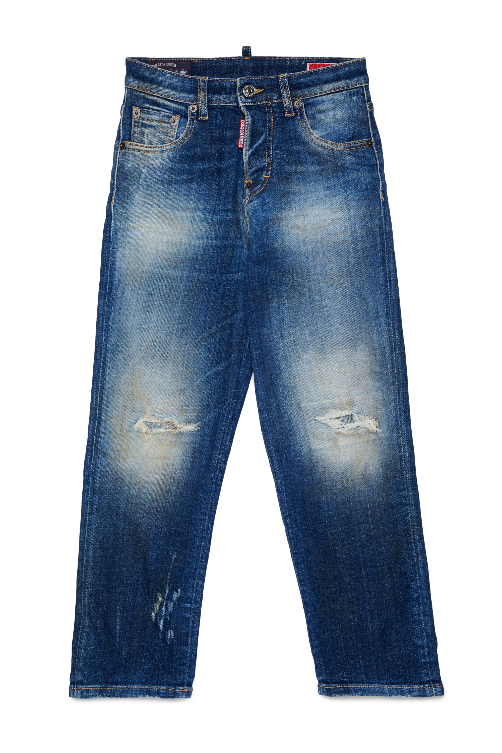 Relaxed fit jeans in light blue wash - Baggy