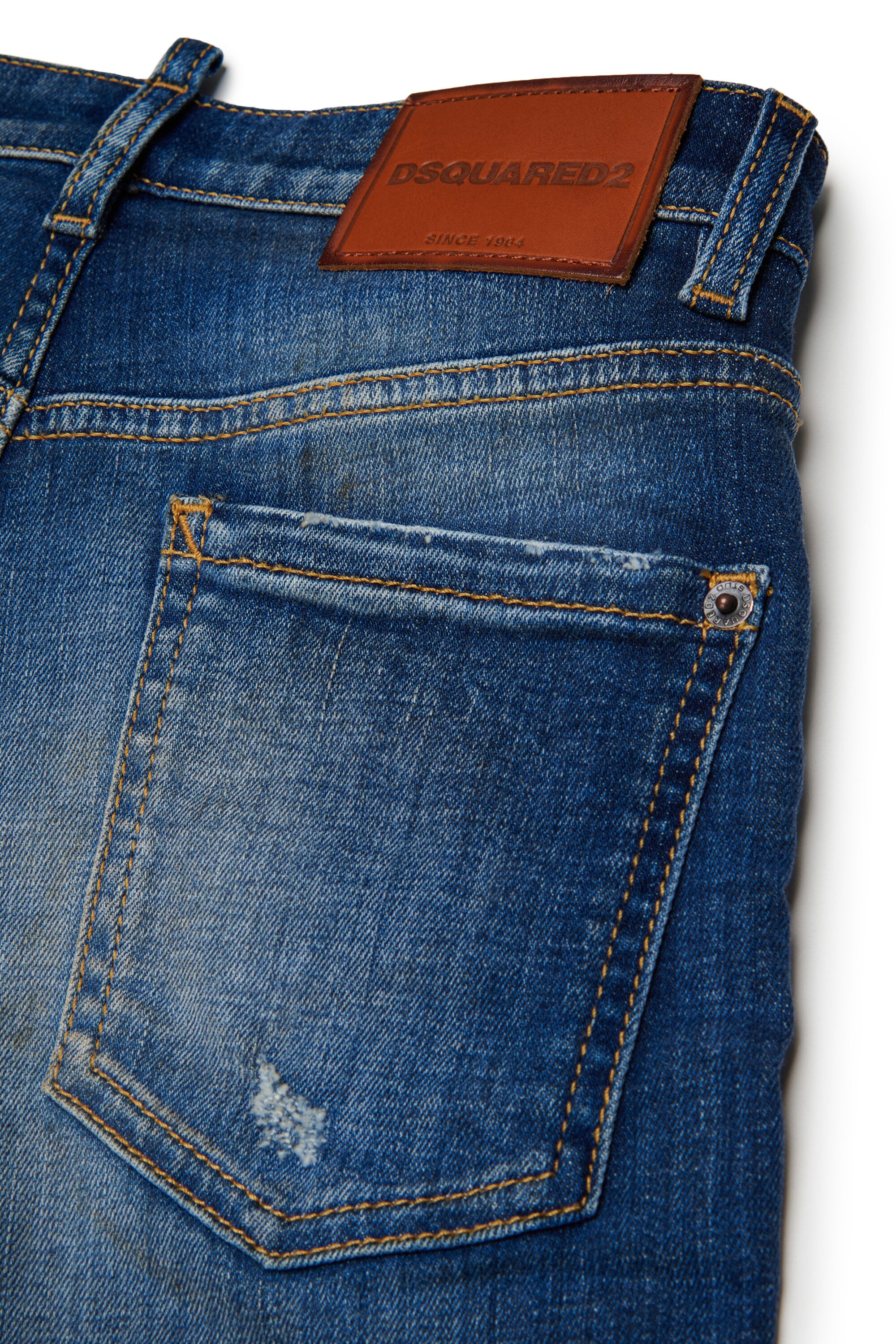 Relaxed fit jeans in light blue wash - Baggy