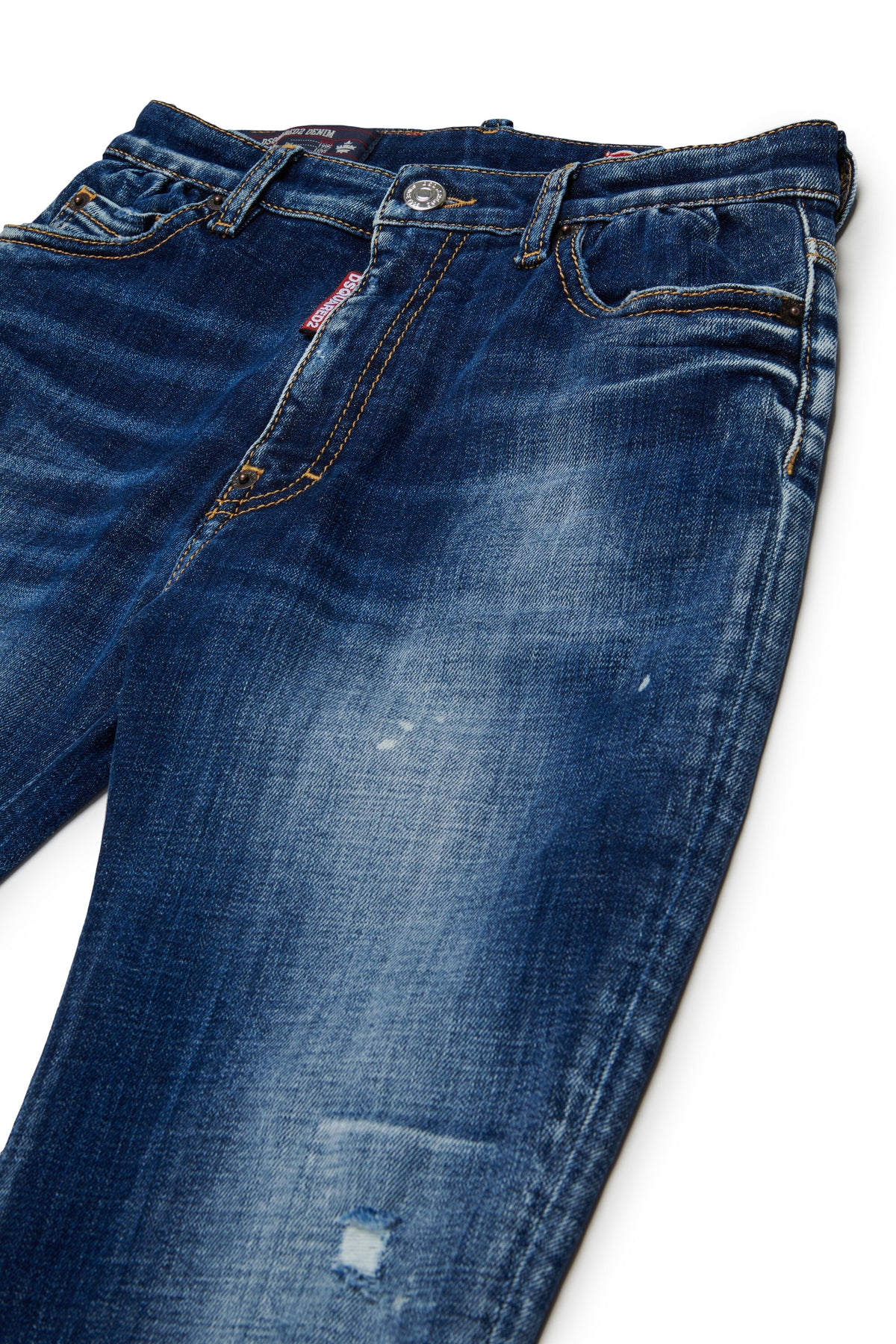 Regular jeans in medium blue wash - London Bro