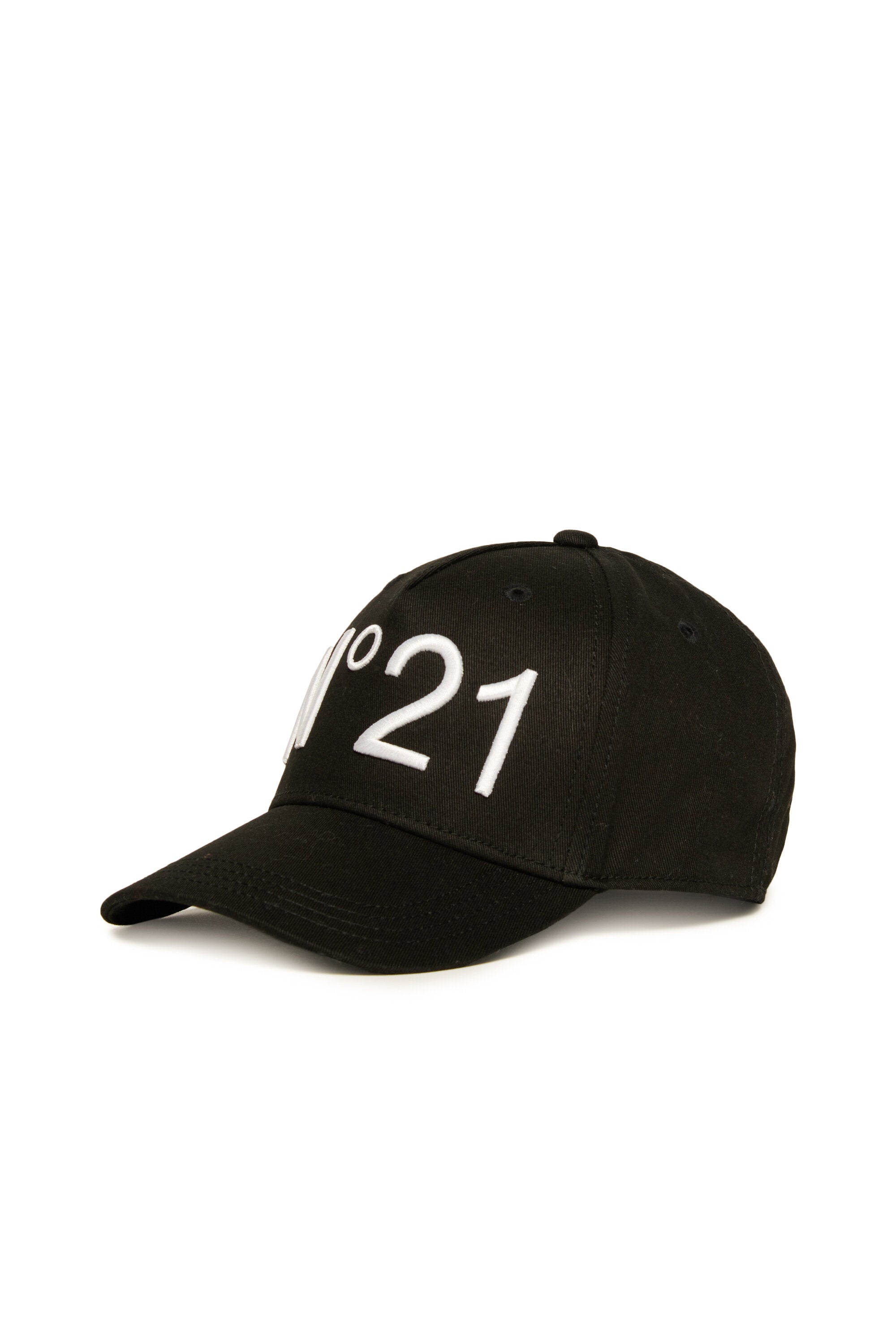 Gabardine baseball cap with logo
