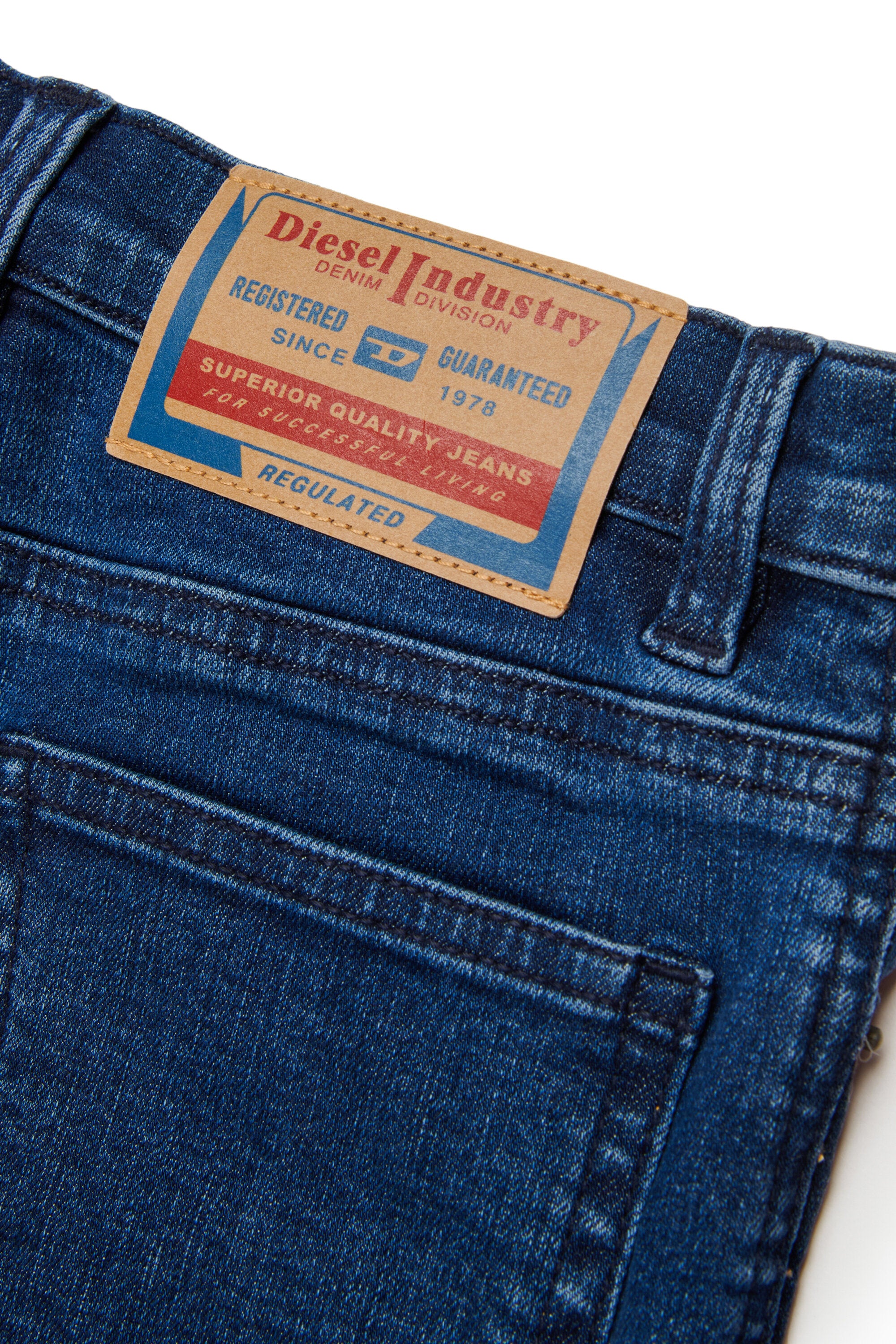 Five-pocket denim shorts