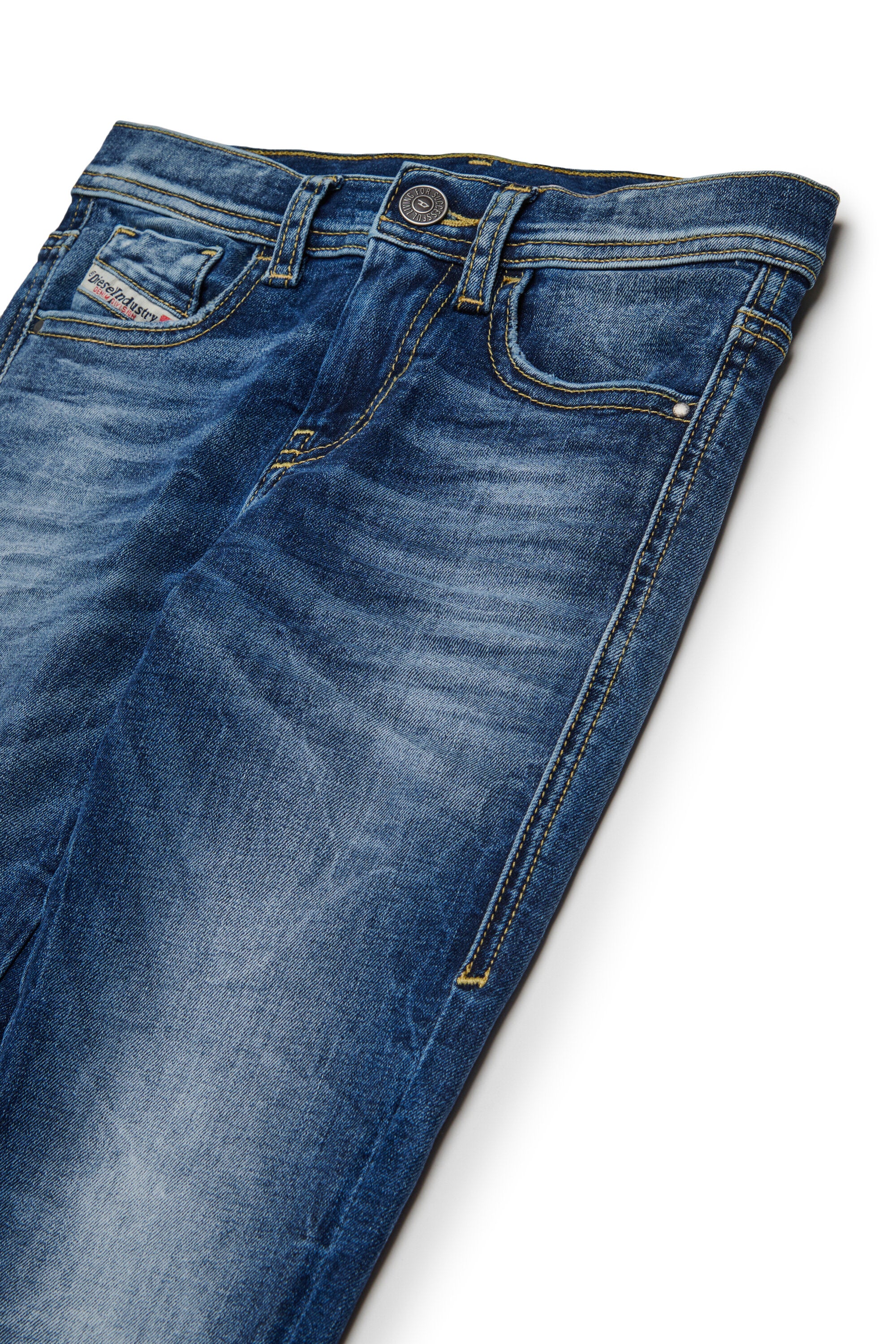 Shaded dark blue skinny jeans - 1979 Sleenker