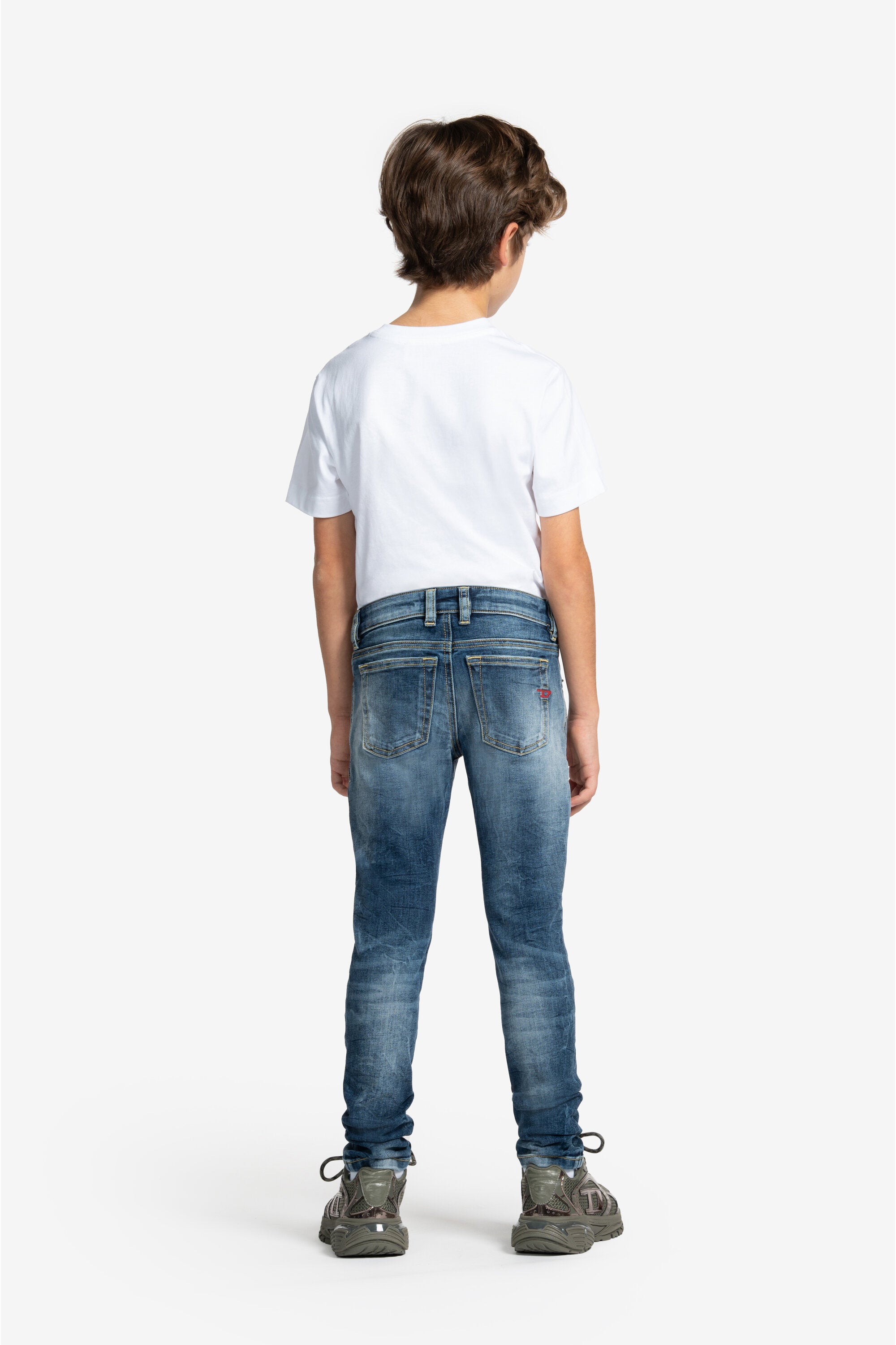 Shaded dark blue skinny jeans - 1979 Sleenker