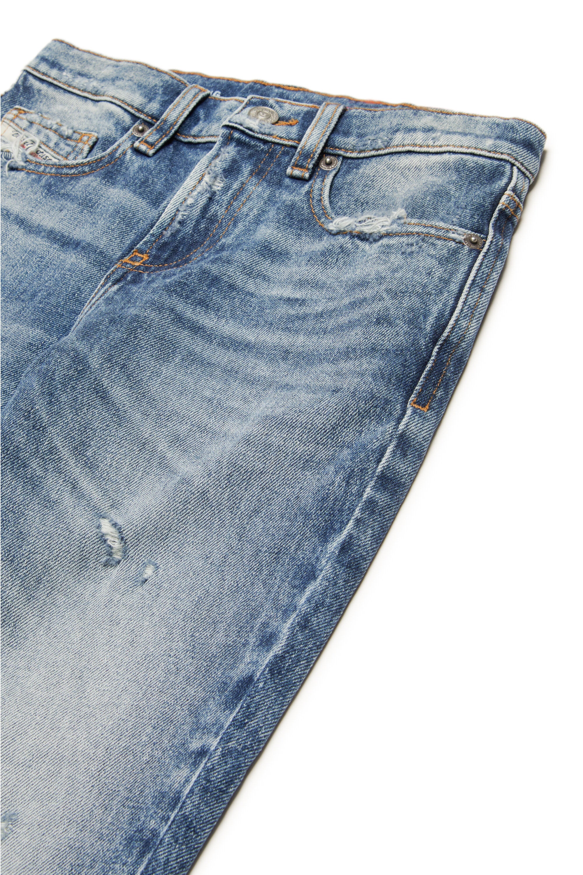Shaded straight jeans with abrasions - 2020 D-Viker