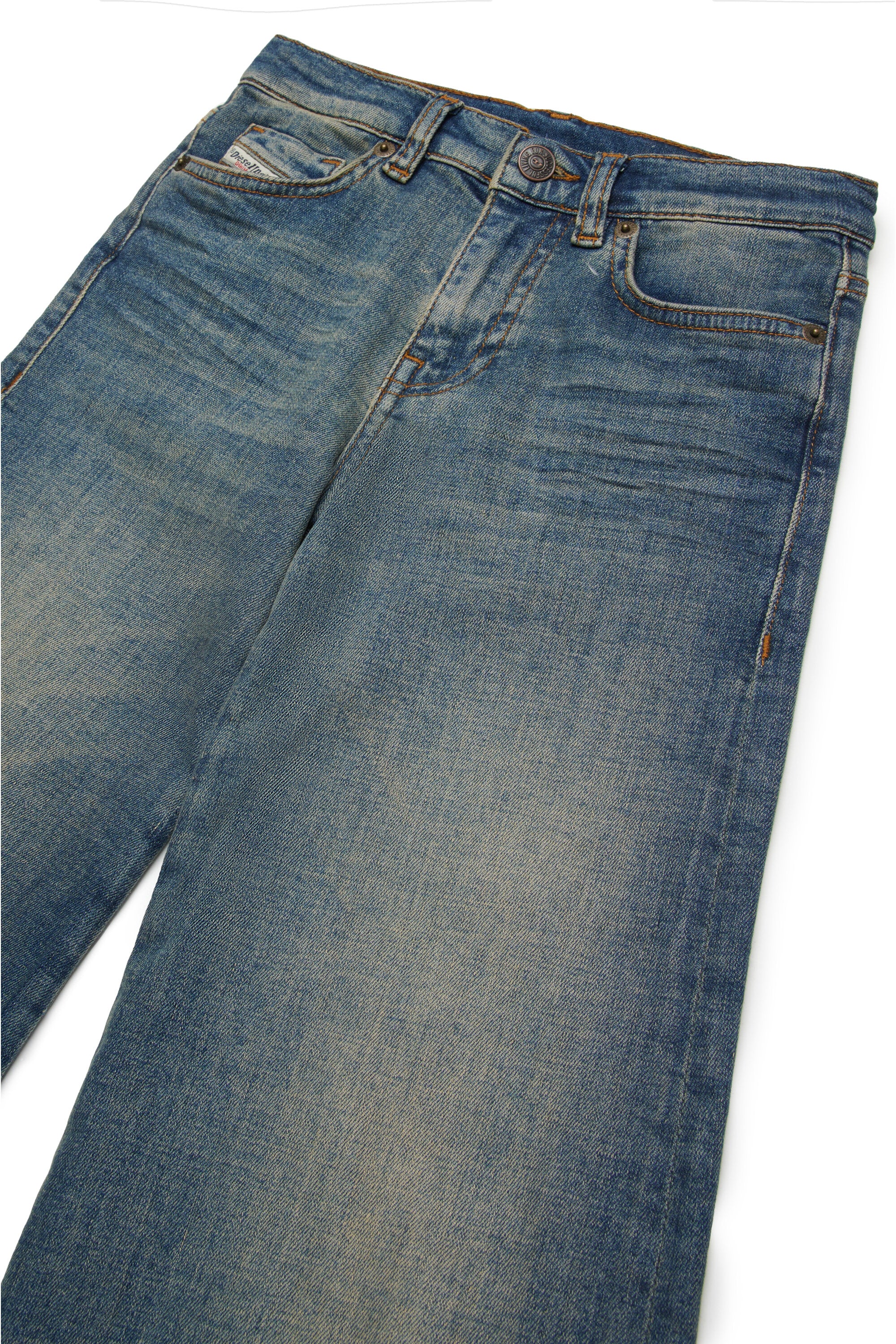Used-effect flare jeans - 1978