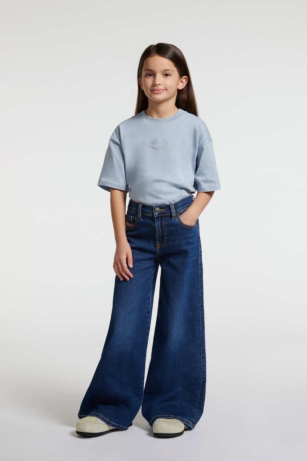 Medium blue flare fit jeans -1978
