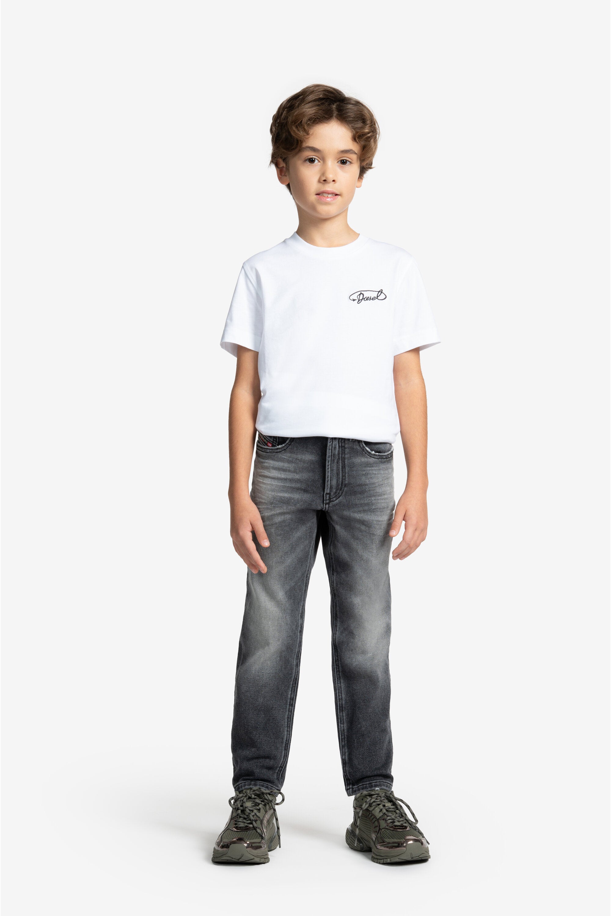 Black shaded regular JoggJeans® - D-Lucas