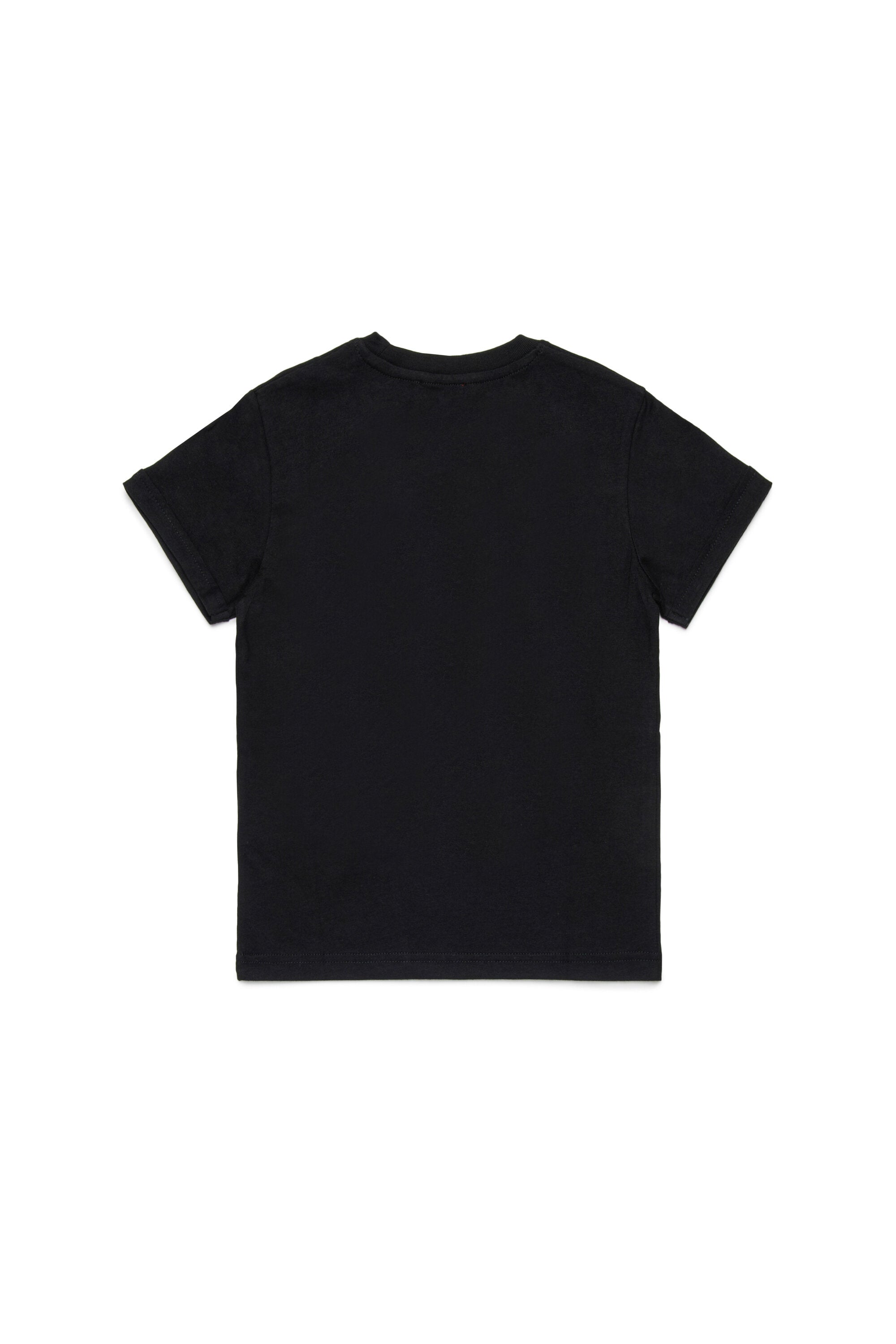 T-shirt with sequin logo