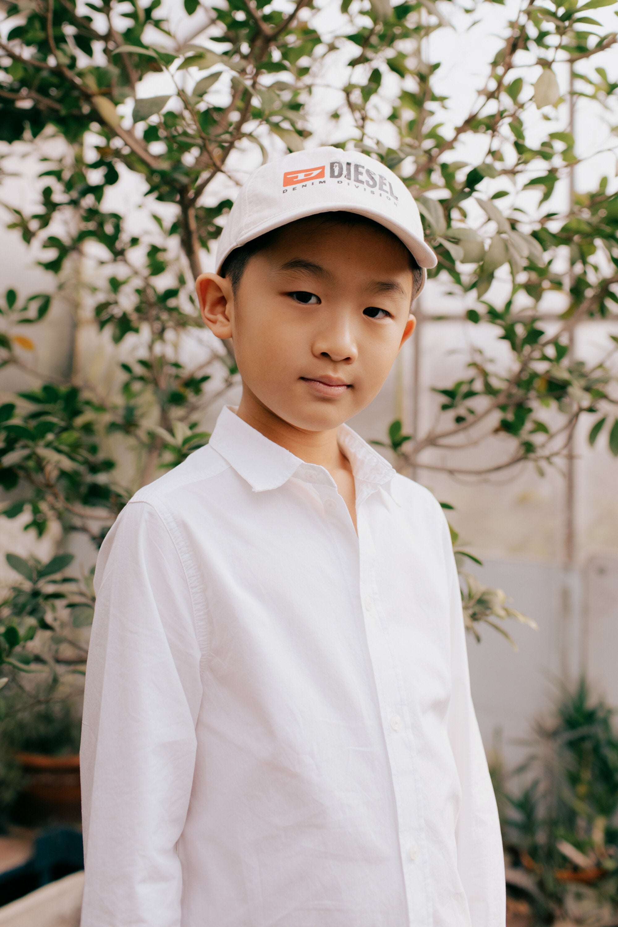 Oval D branded poplin shirt