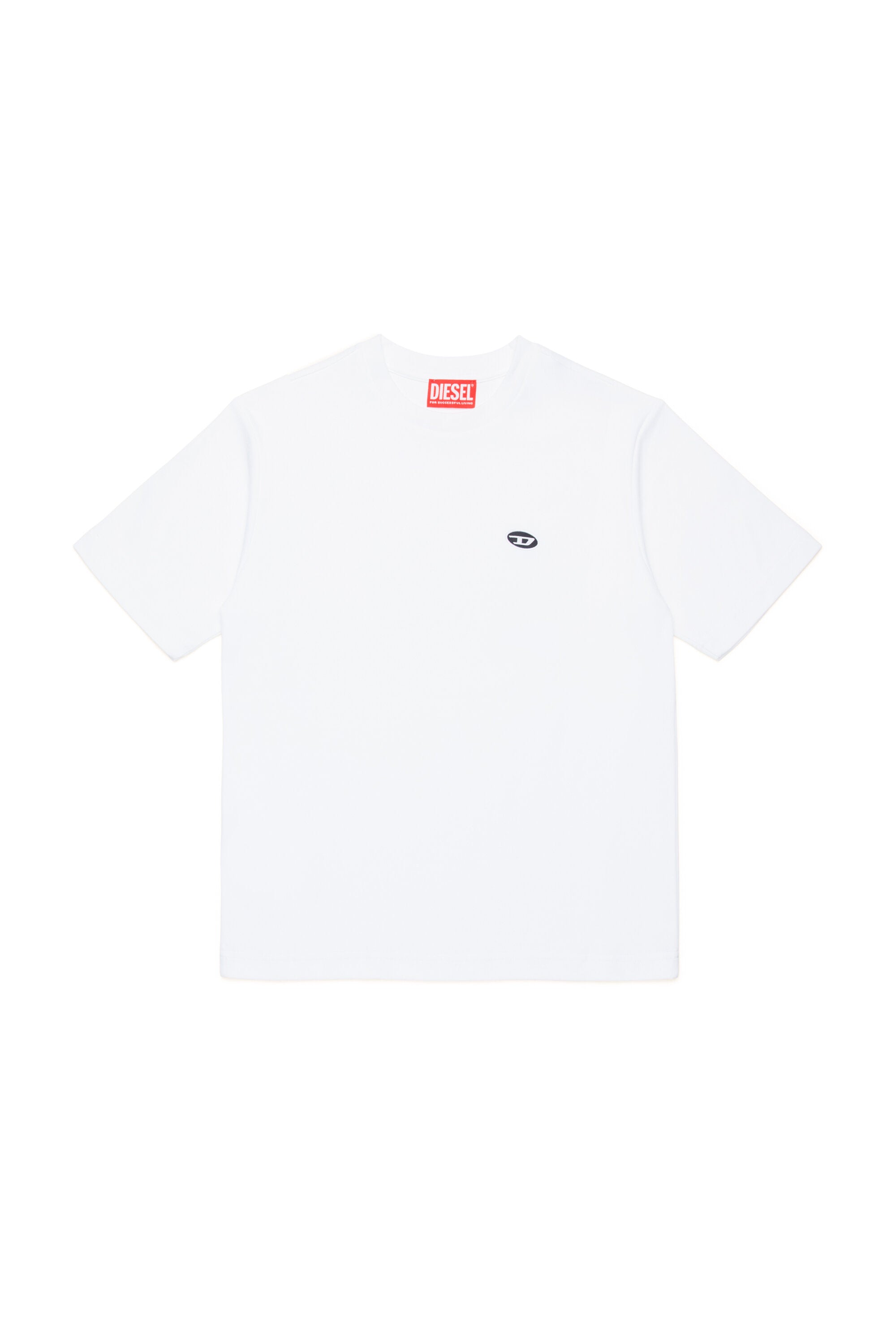 T-shirt with oval D patch