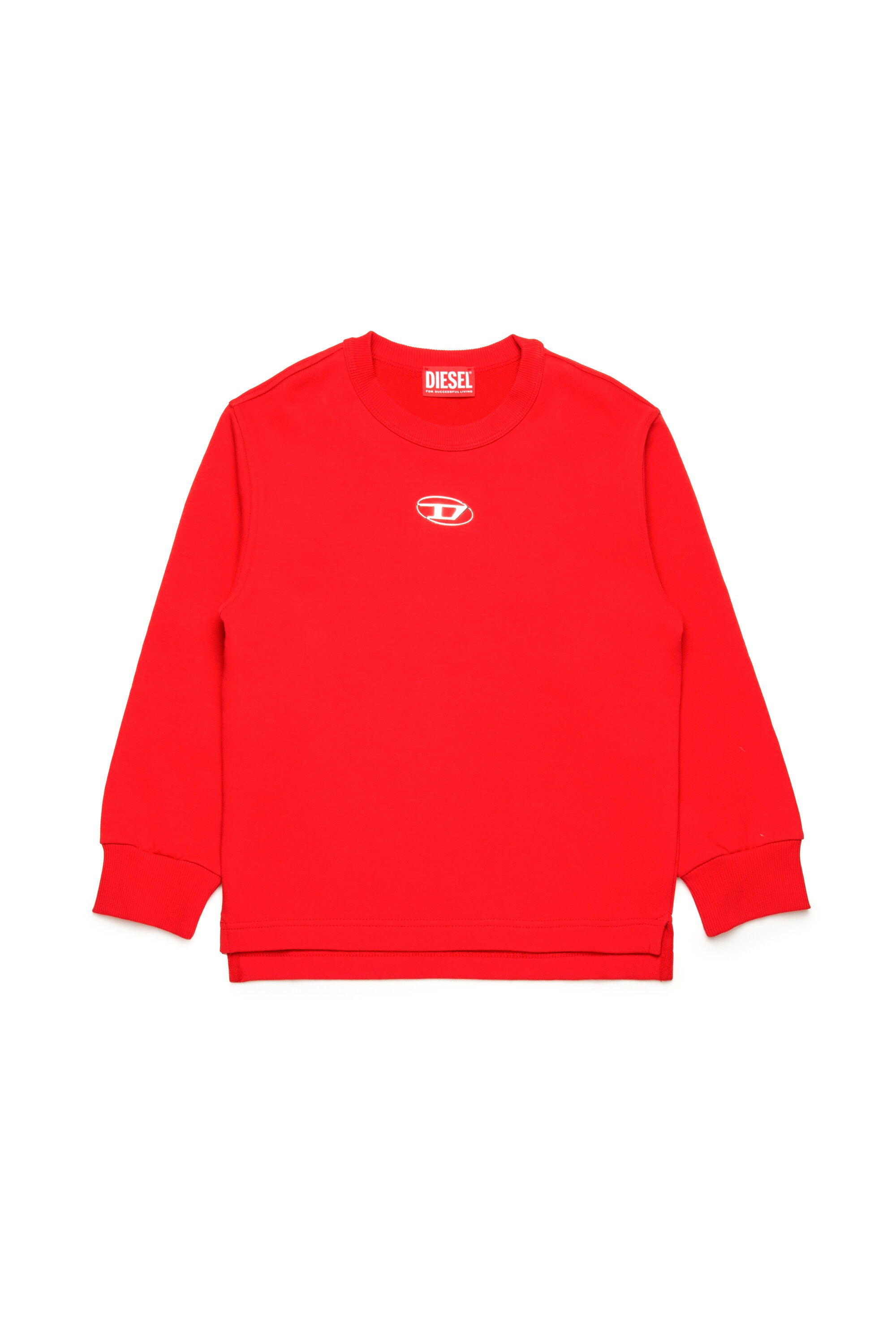 Oval D branded crew-neck sweatshirt
