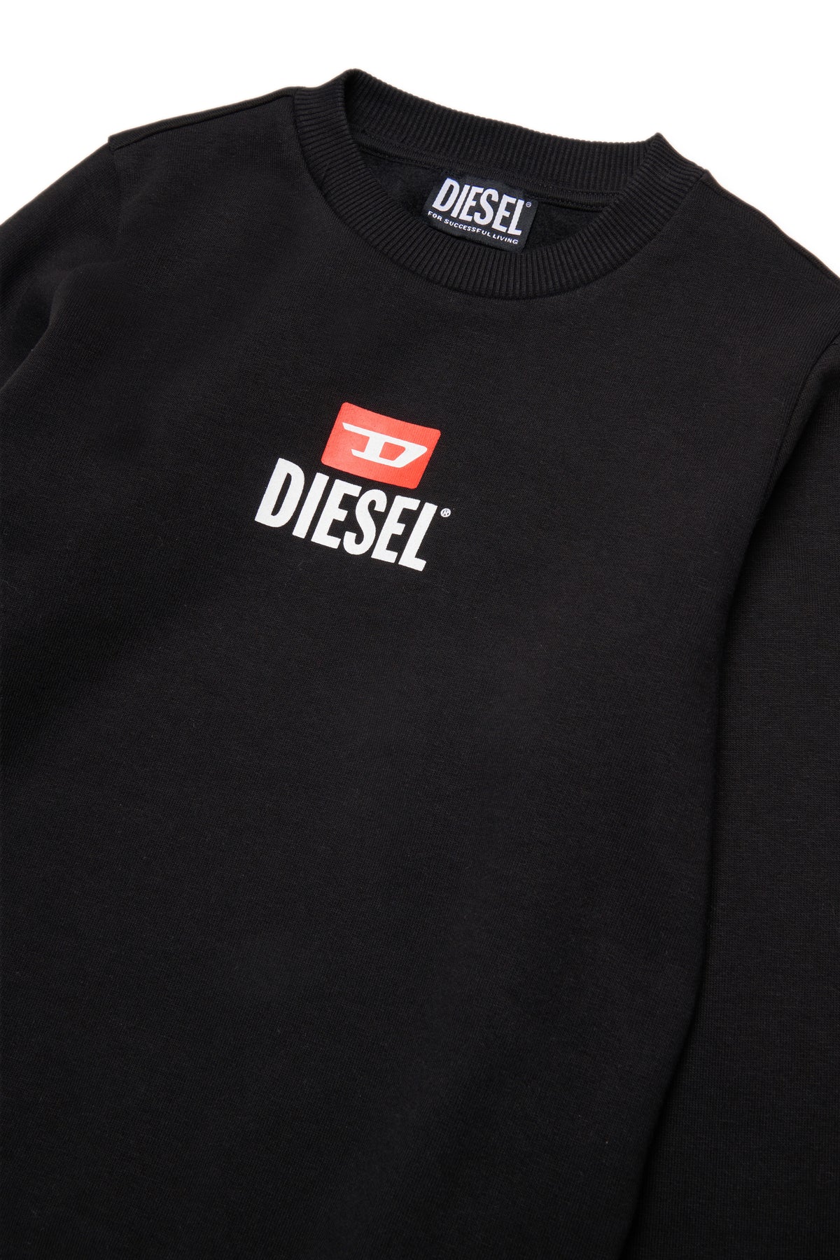 Crew-neck sweatshirt with logo