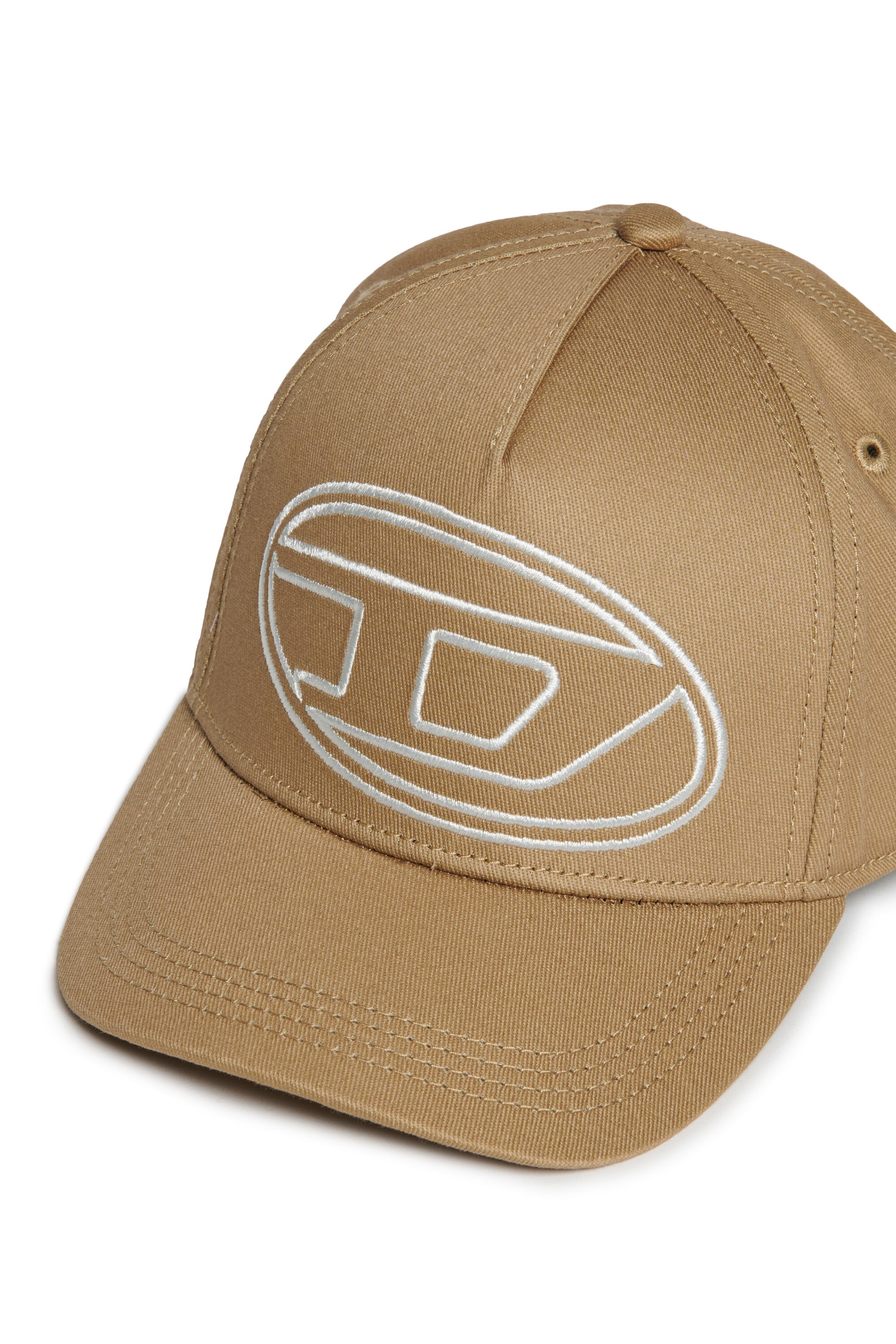 Oval D logo gabardine baseball cap