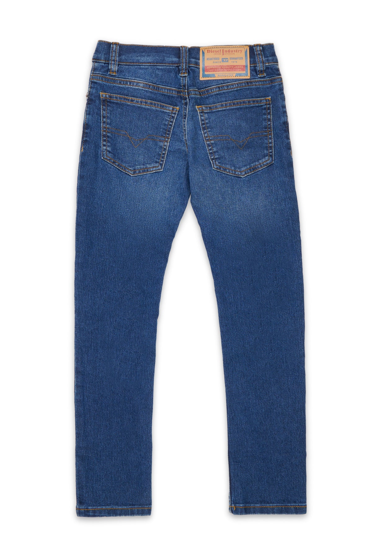 Slim fit medium blue jeans