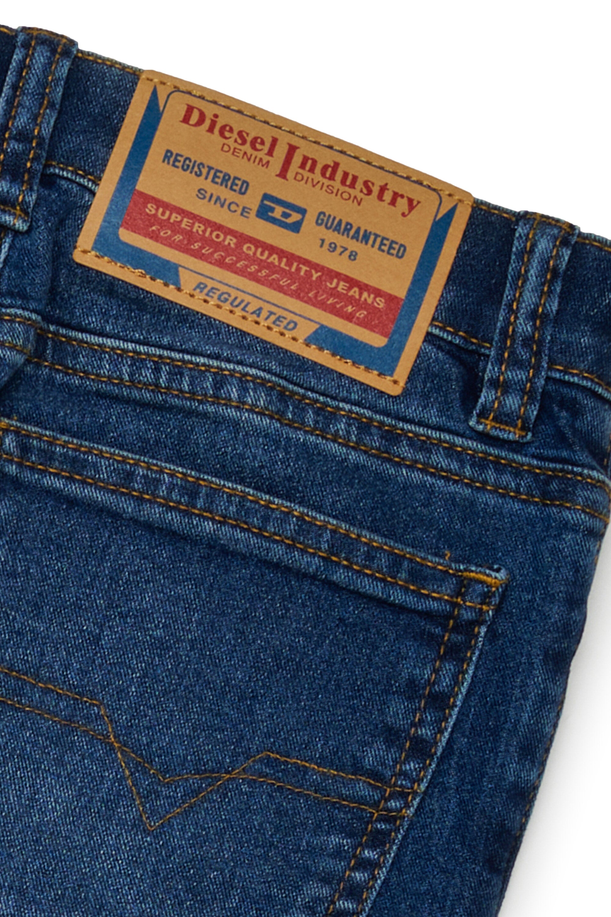 Slim fit medium blue jeans